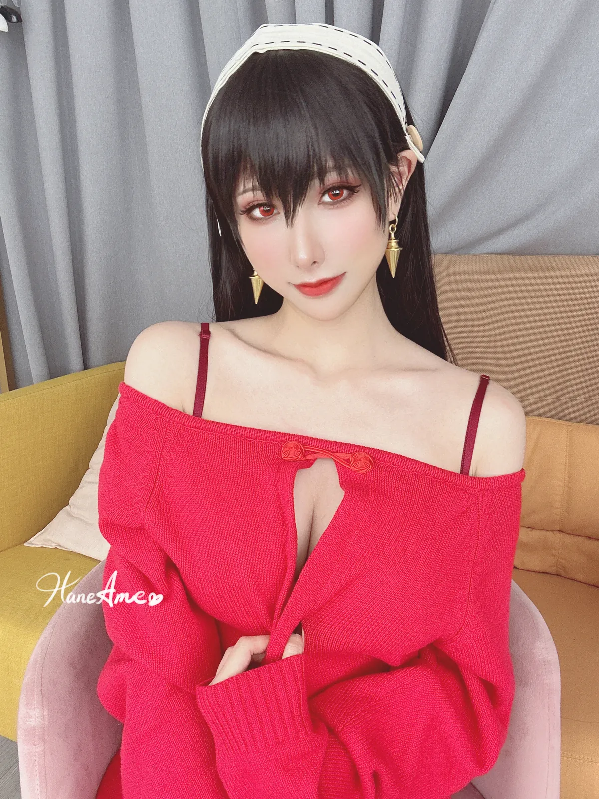 HaneAme_雨波 – Yor Forger selfie set [67P-595MB]