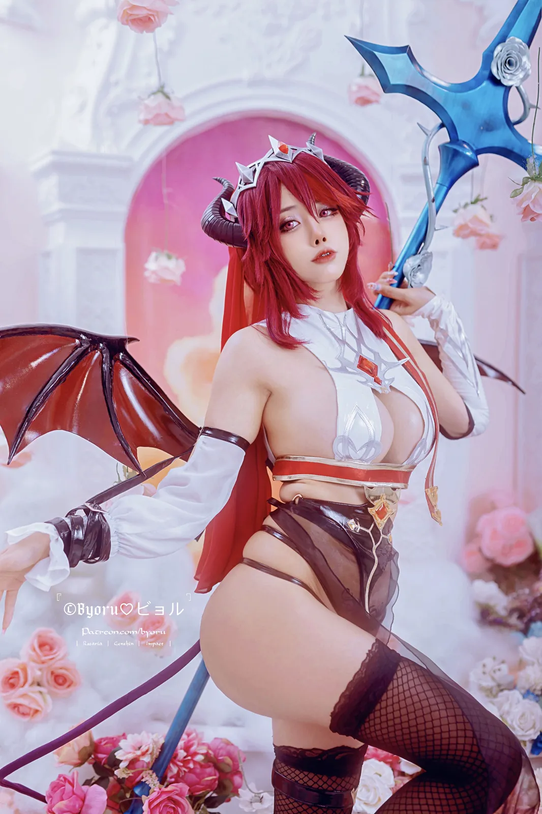 Byoru - Rosaria Succubus (Genshin Impact) [61P-167MB]