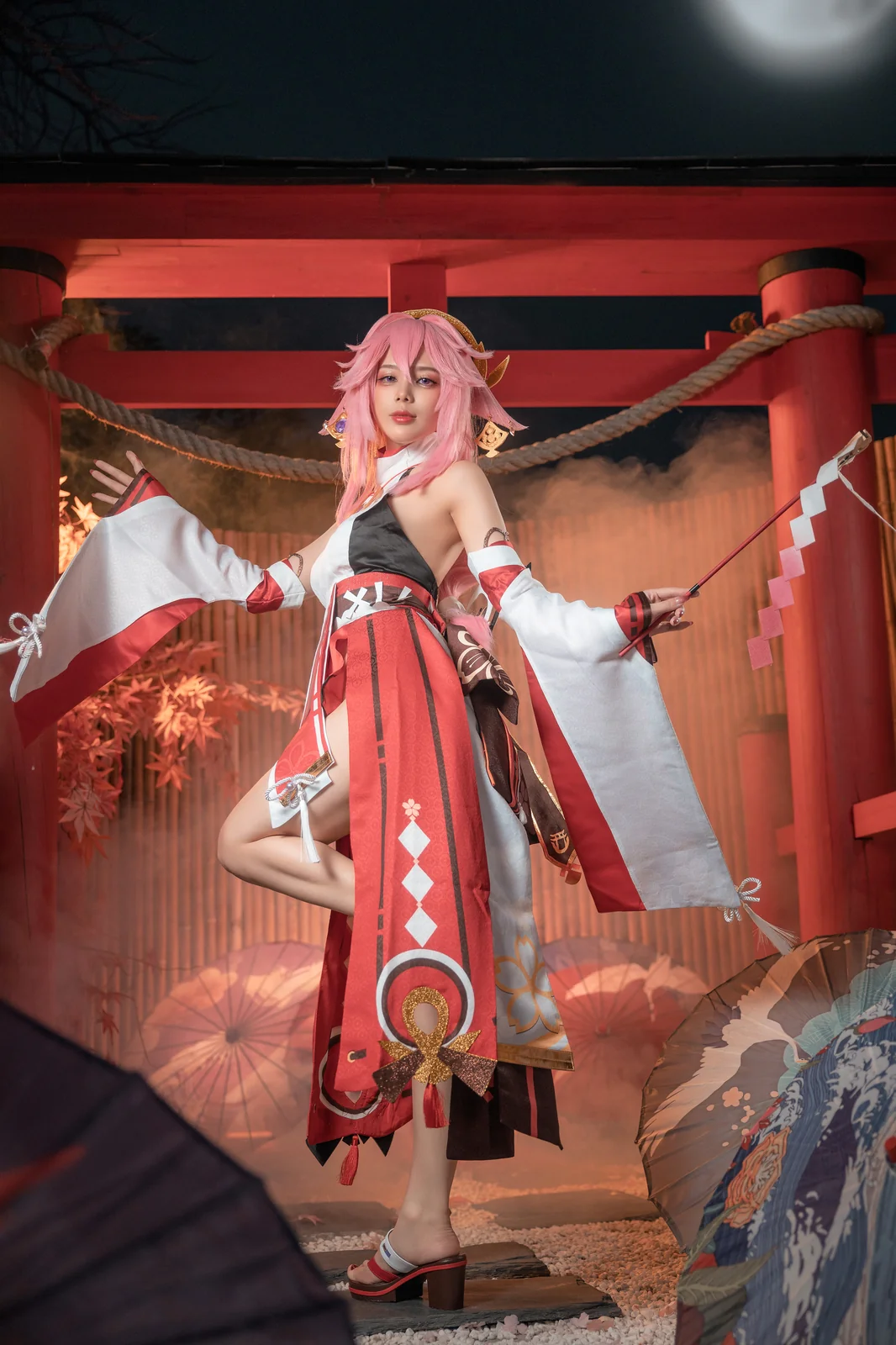 阿九 - 八重神子 [51P7V-1.03GB]