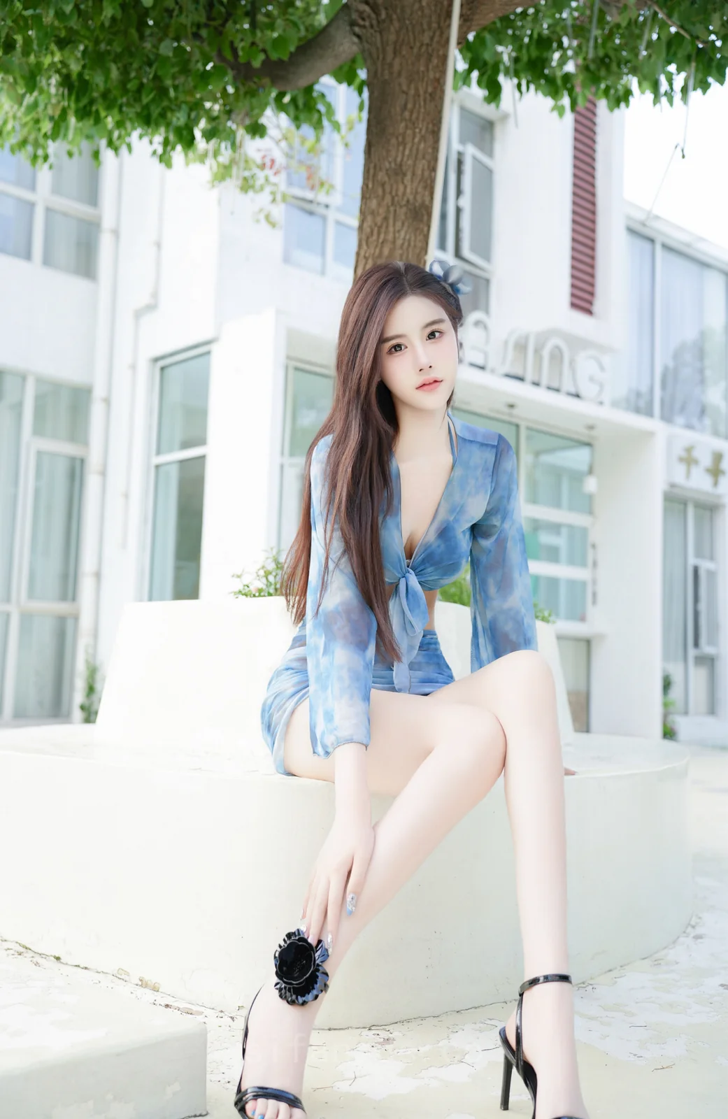 晚苏susu - 泳池蓝色 [83P2V-1.46GB]