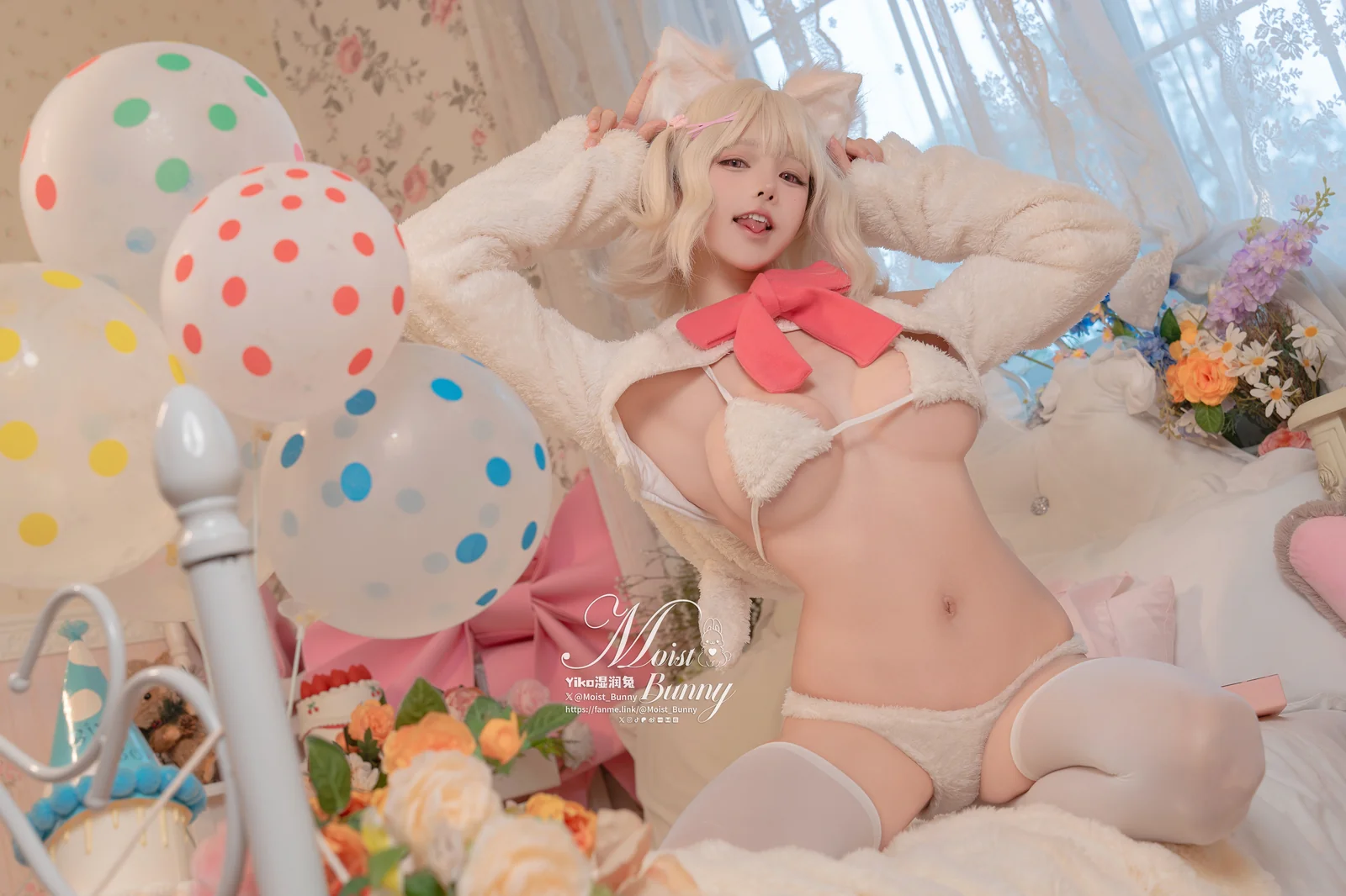 咬一口兔娘 - 2月作品 他的猫 [75P1V-2.25GB]
