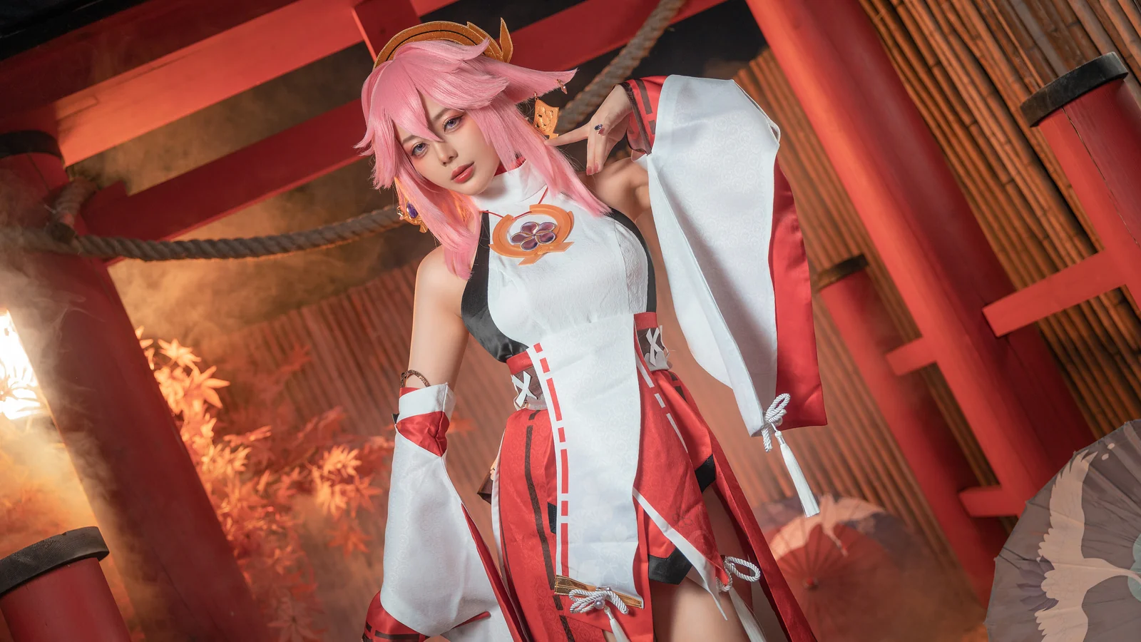 阿九 - 八重神子 [51P7V-1.03GB]