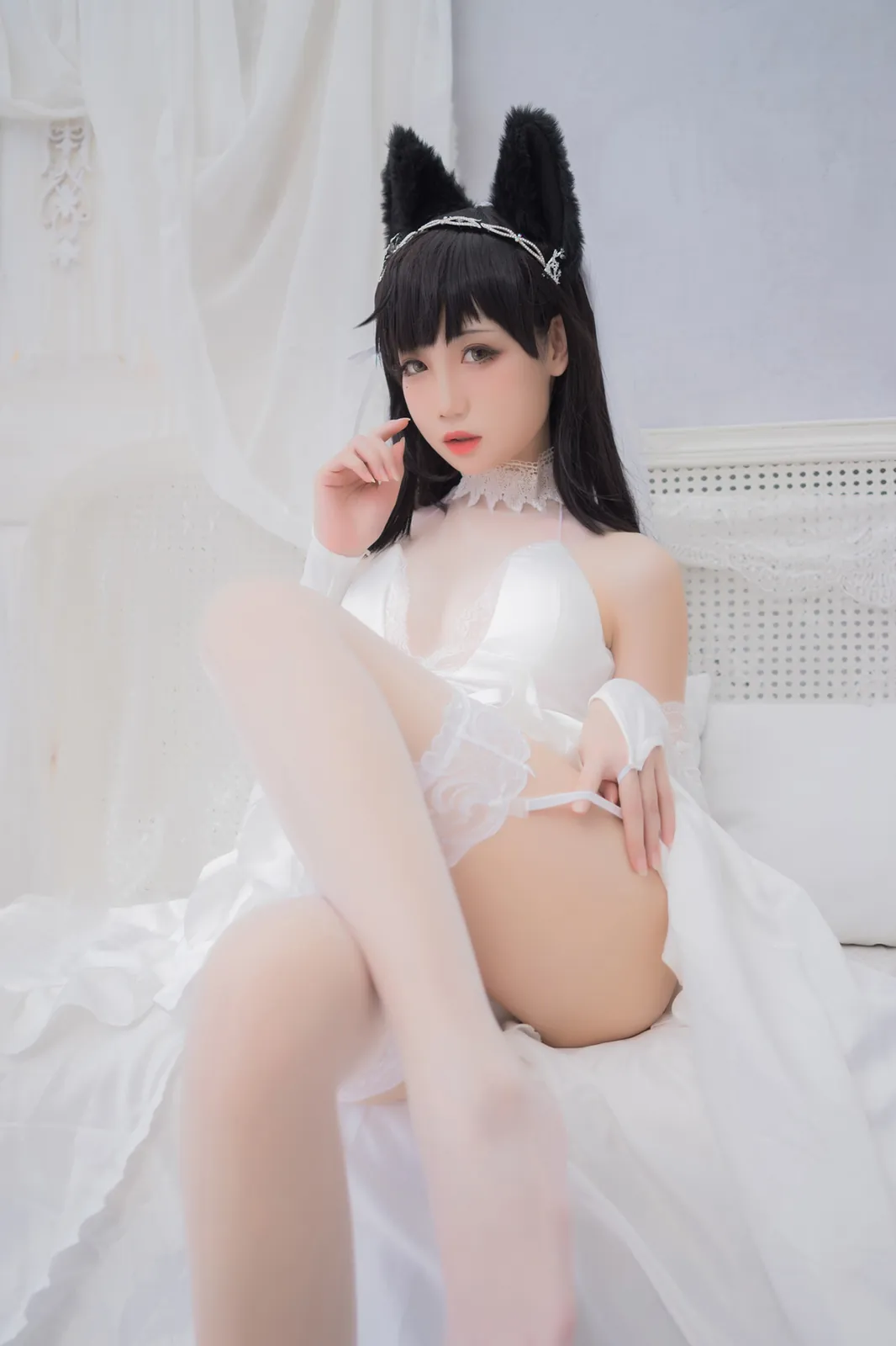 焖焖碳 - 爱宕花嫁 [20P-287MB]
