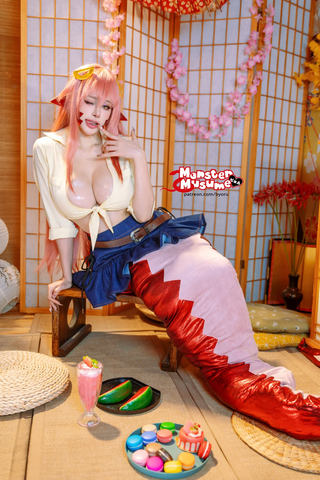 Byoru - Miia (Monster Musume) [66P-1.11GB]