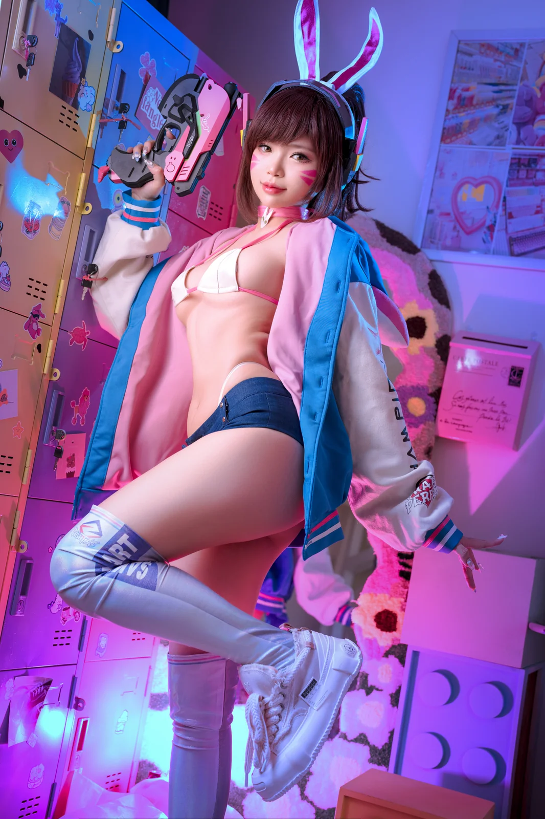 ZinieQ – D.Va Sakimichan Art [40P-457MB]