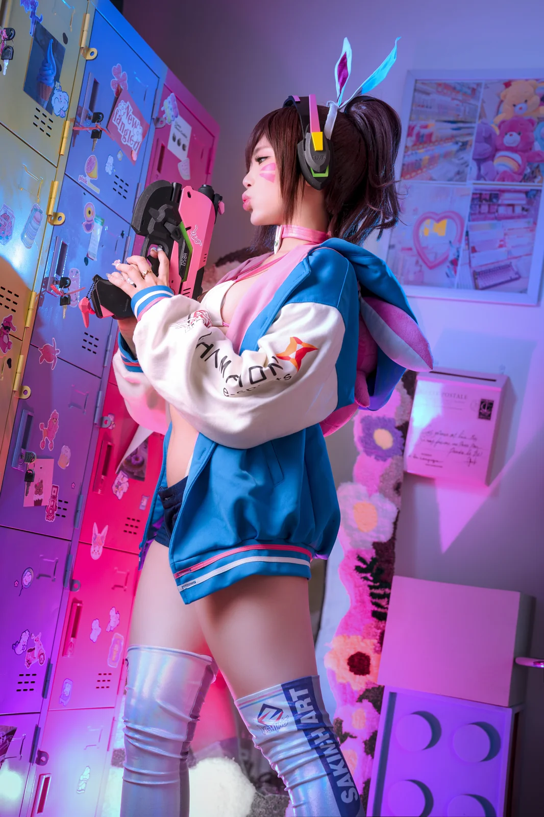 ZinieQ - D.Va Sakimichan Art [40P-457MB]