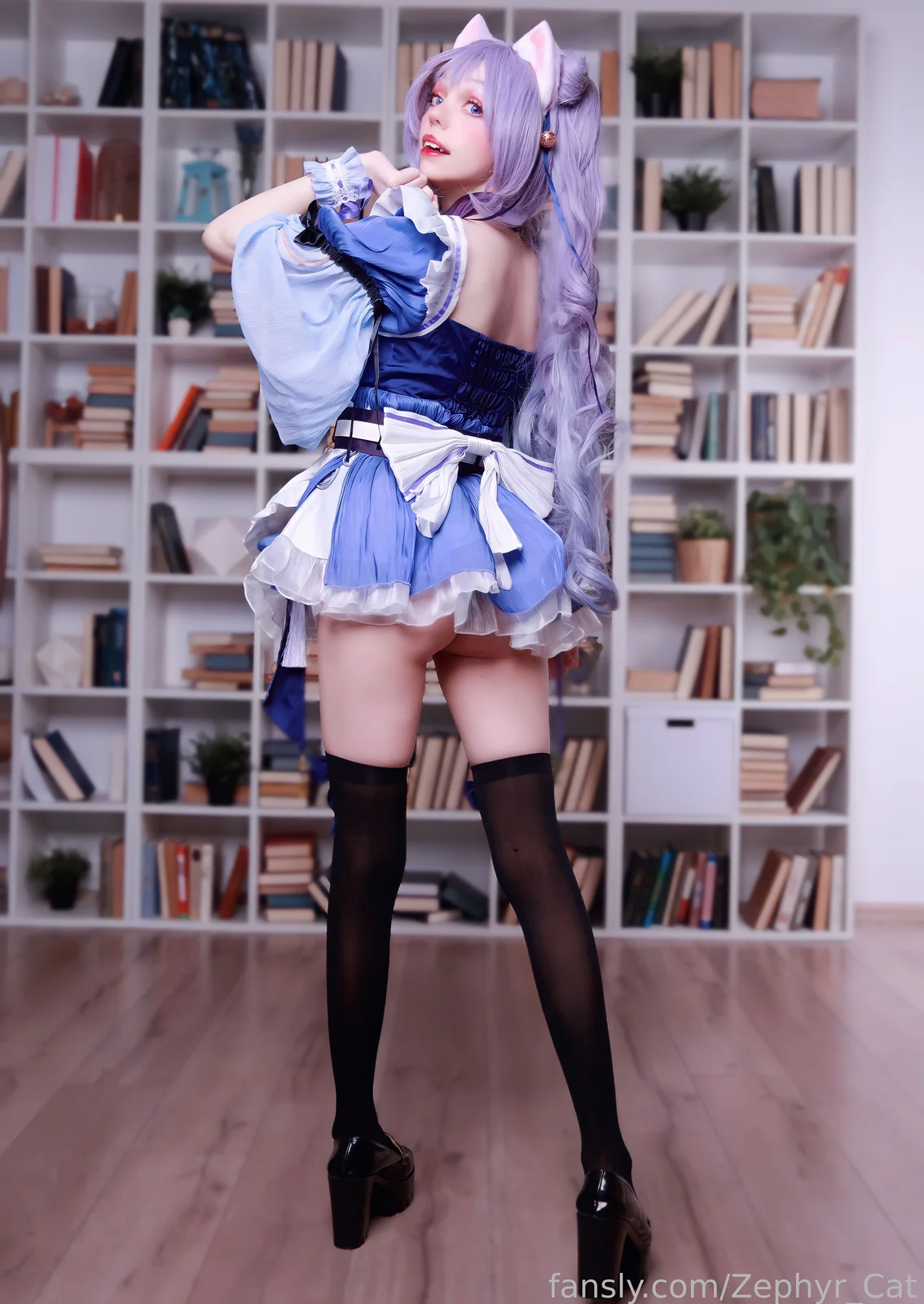 Zephyr Cat - Keqing Maid [20P-37MB]