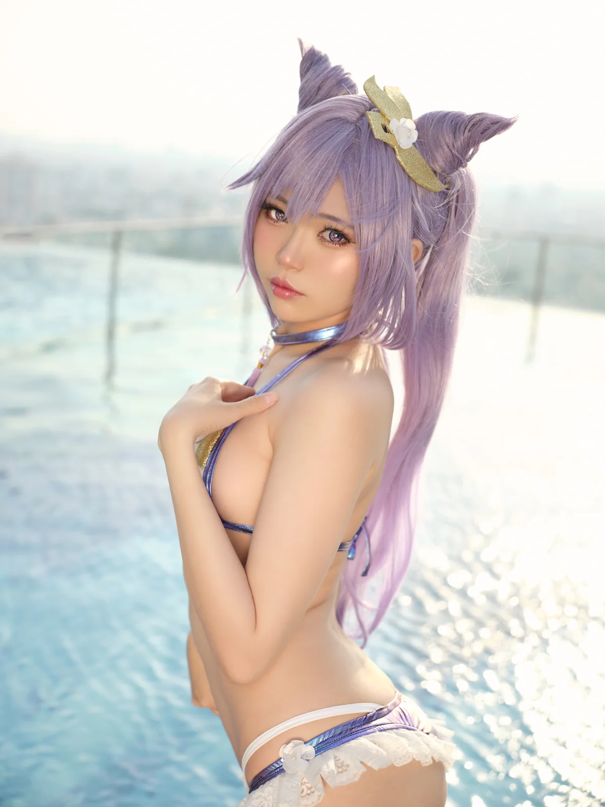 ZinieQ - Keqing Bikini [15P-695MB]