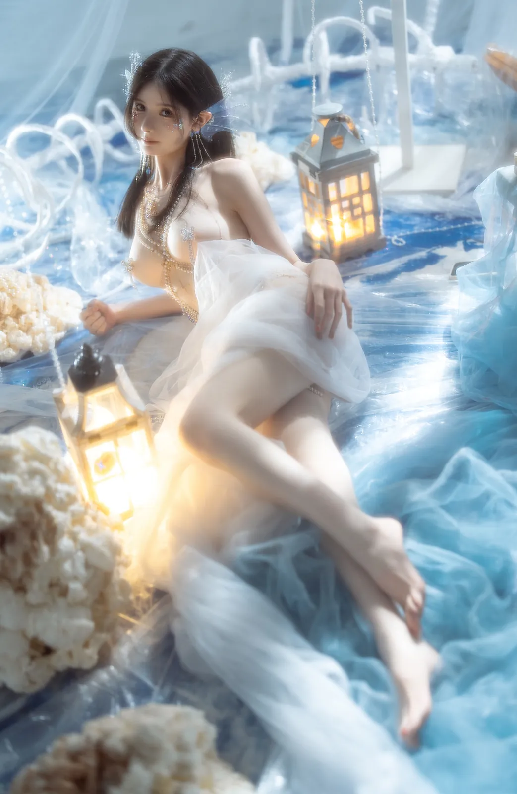 橙子喵酱 – 人鱼 [35P1V-421MB]