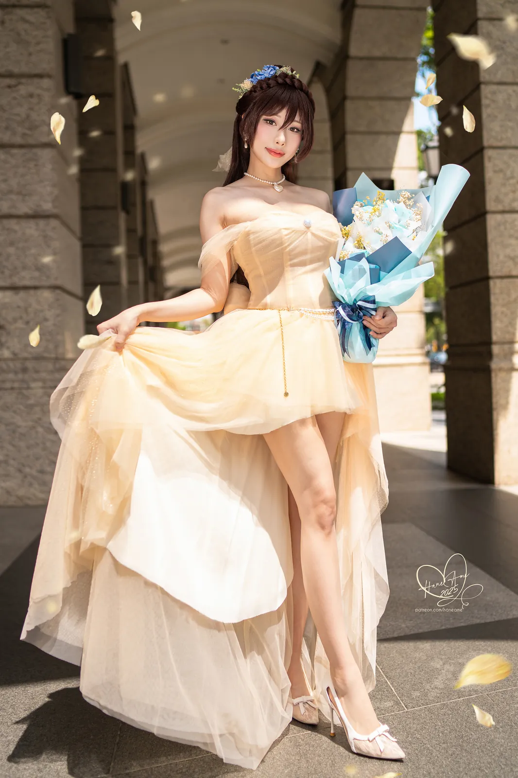 雨波HaneAme – 25生日礼服 [31P-190MB]