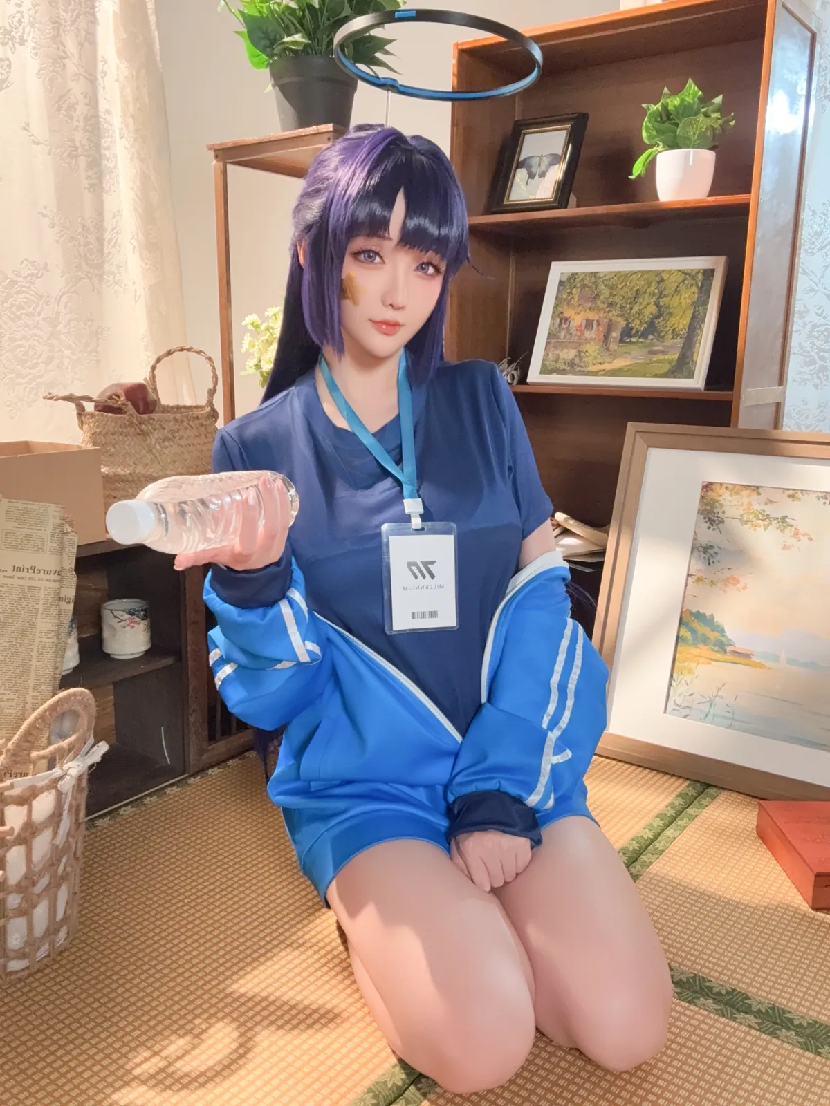 星之迟迟 – 25年6月计划E 蔚蓝档案 早濑优香体操服 [69P1V-1.50GB]