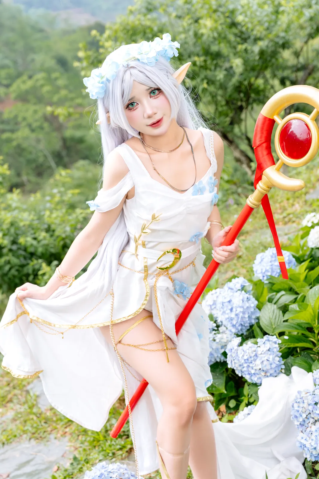 PoppaChan – Frieren Blue Valley Dress [78P9V-995MB]