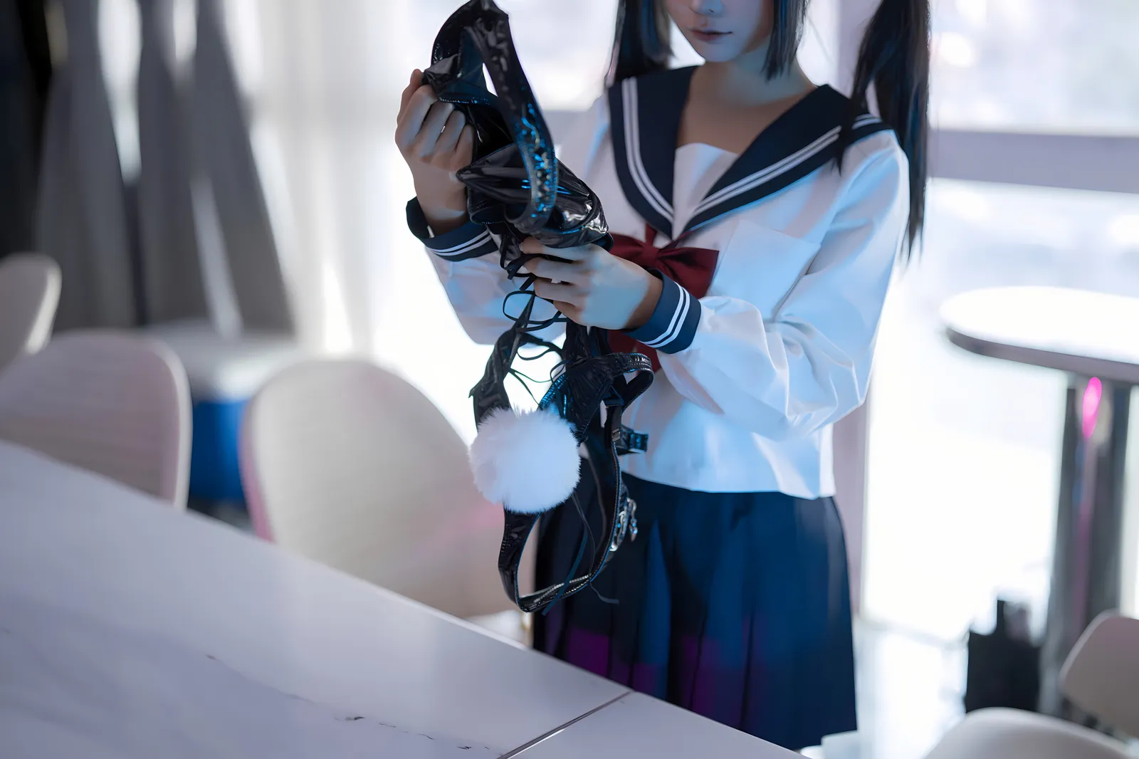 蠢沫沫 - 学妹的兼职 [266P1V-3.41GB]