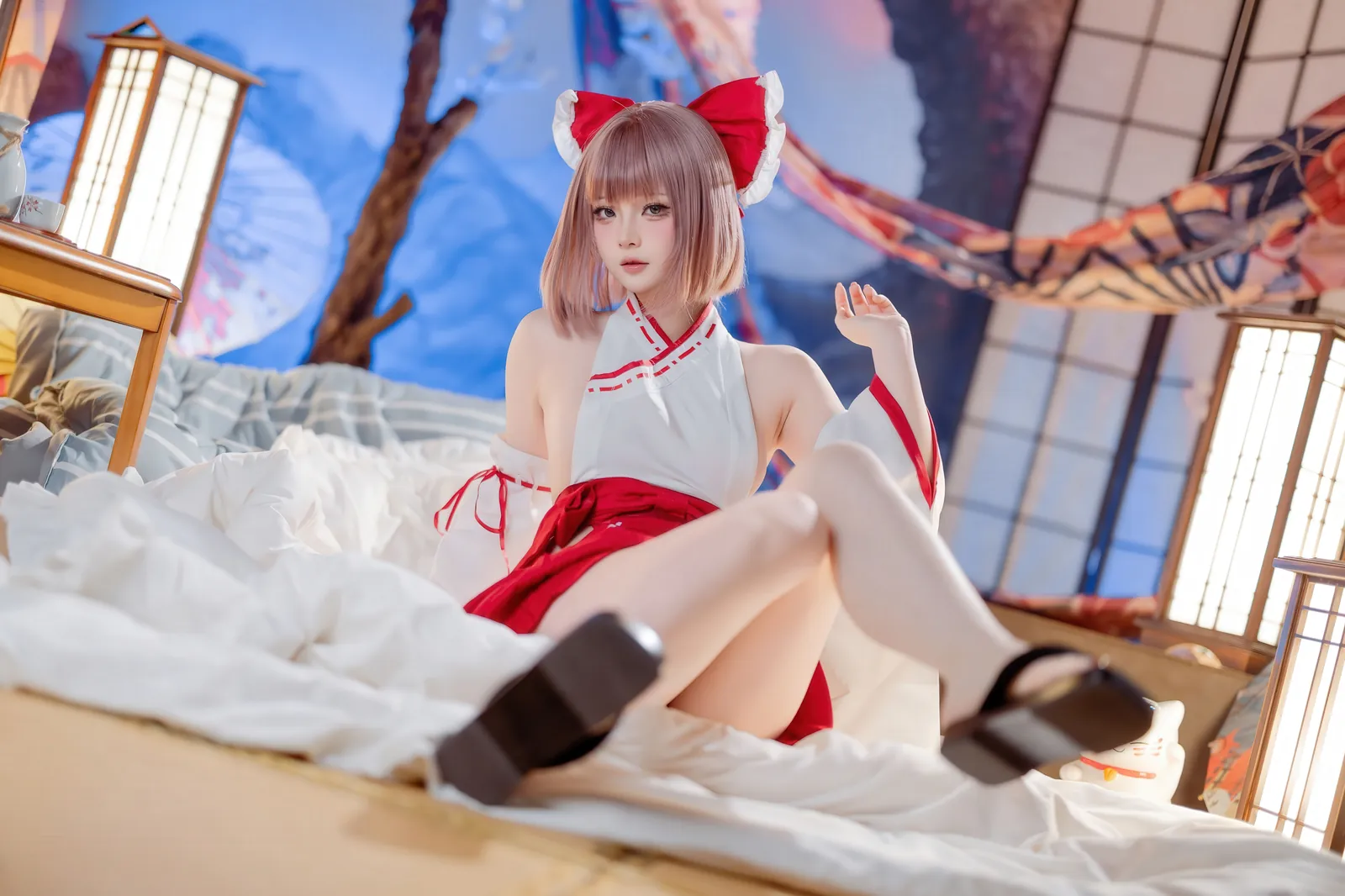 屿鱼 - 兼职巫女 [66P-714MB]