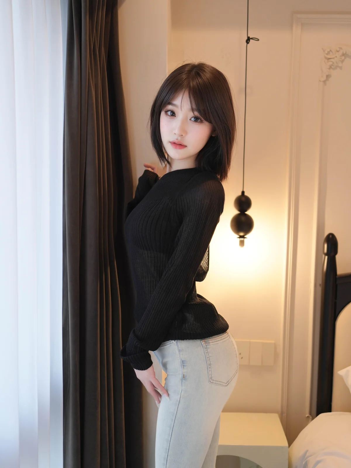 汁汁 - 牛仔裤黑丝 [78P-275MB]