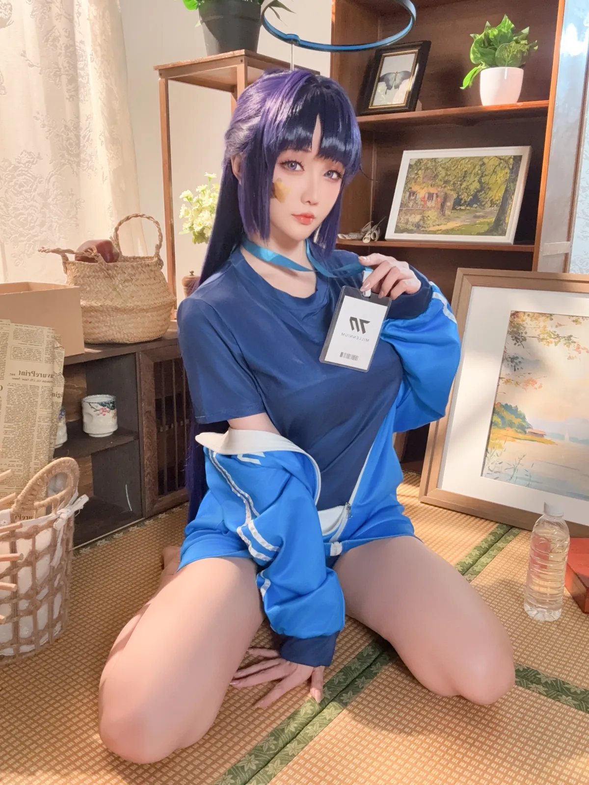 星之迟迟 - 25年6月计划E 蔚蓝档案 早濑优香体操服 [69P1V-1.50GB]