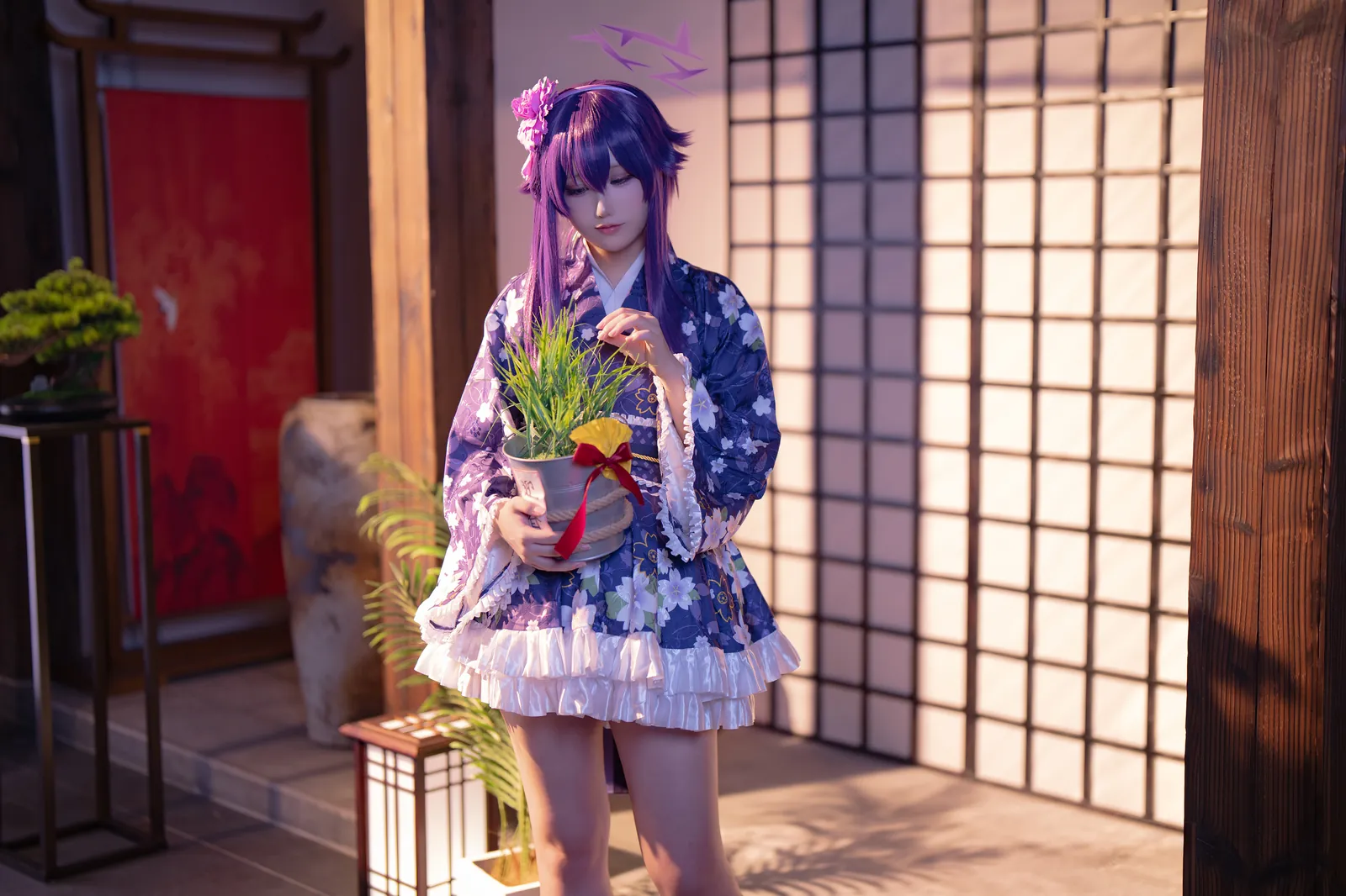 lunananya - Blue Archive Igusa Haruka (New Year) [34P-128MB]