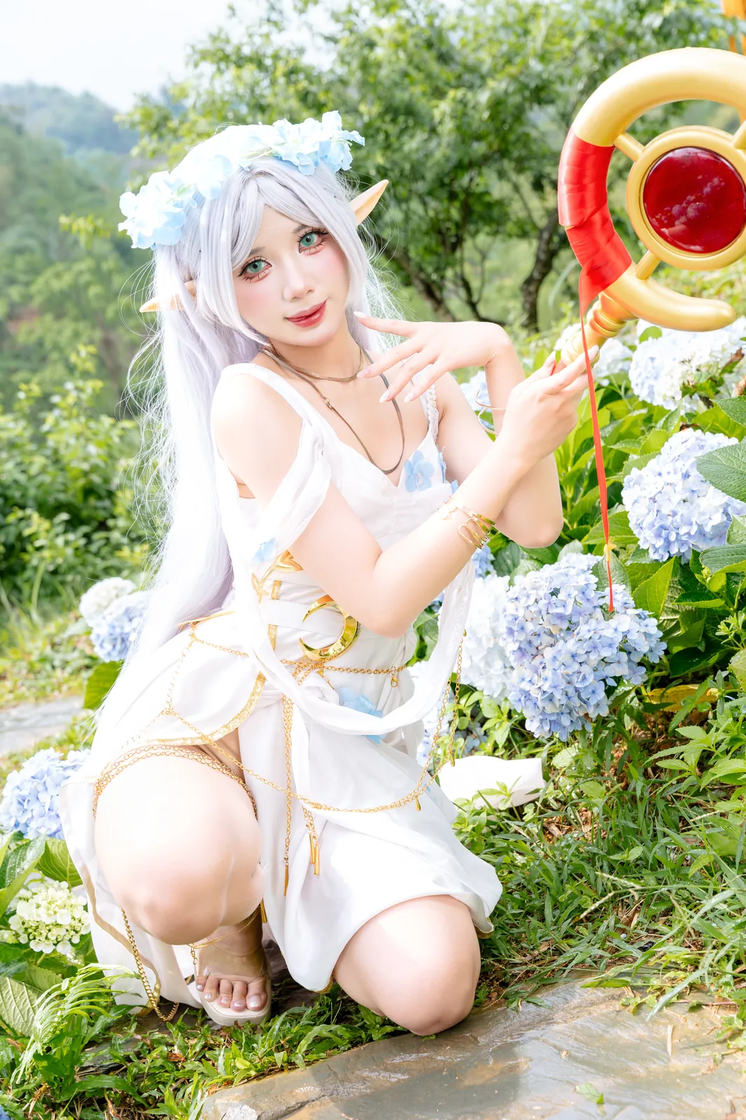PoppaChan - Frieren Blue Valley Dress [78P9V-995MB]
