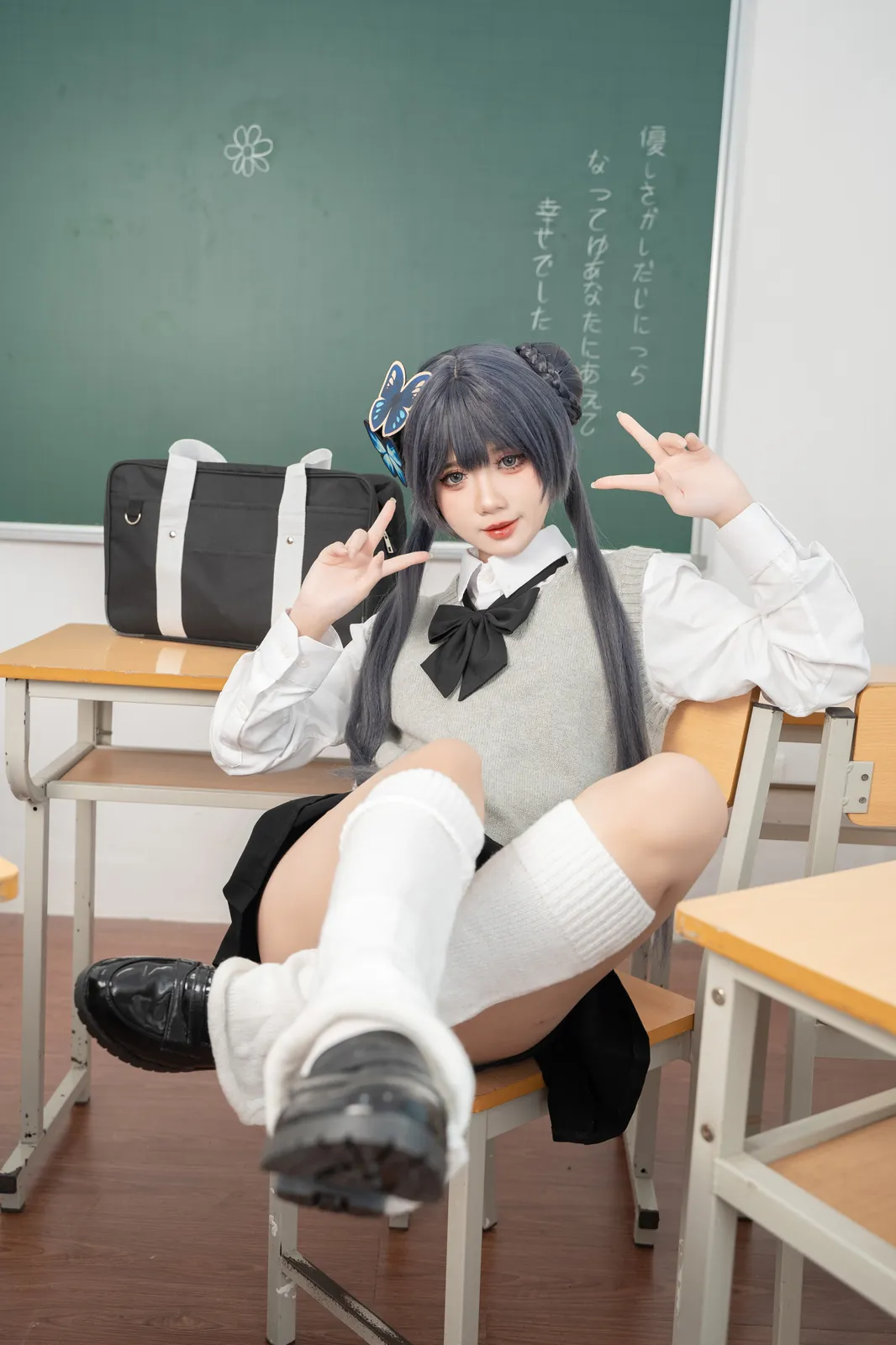 PoppaChan - Kisaki Student [134P11V-421MB]