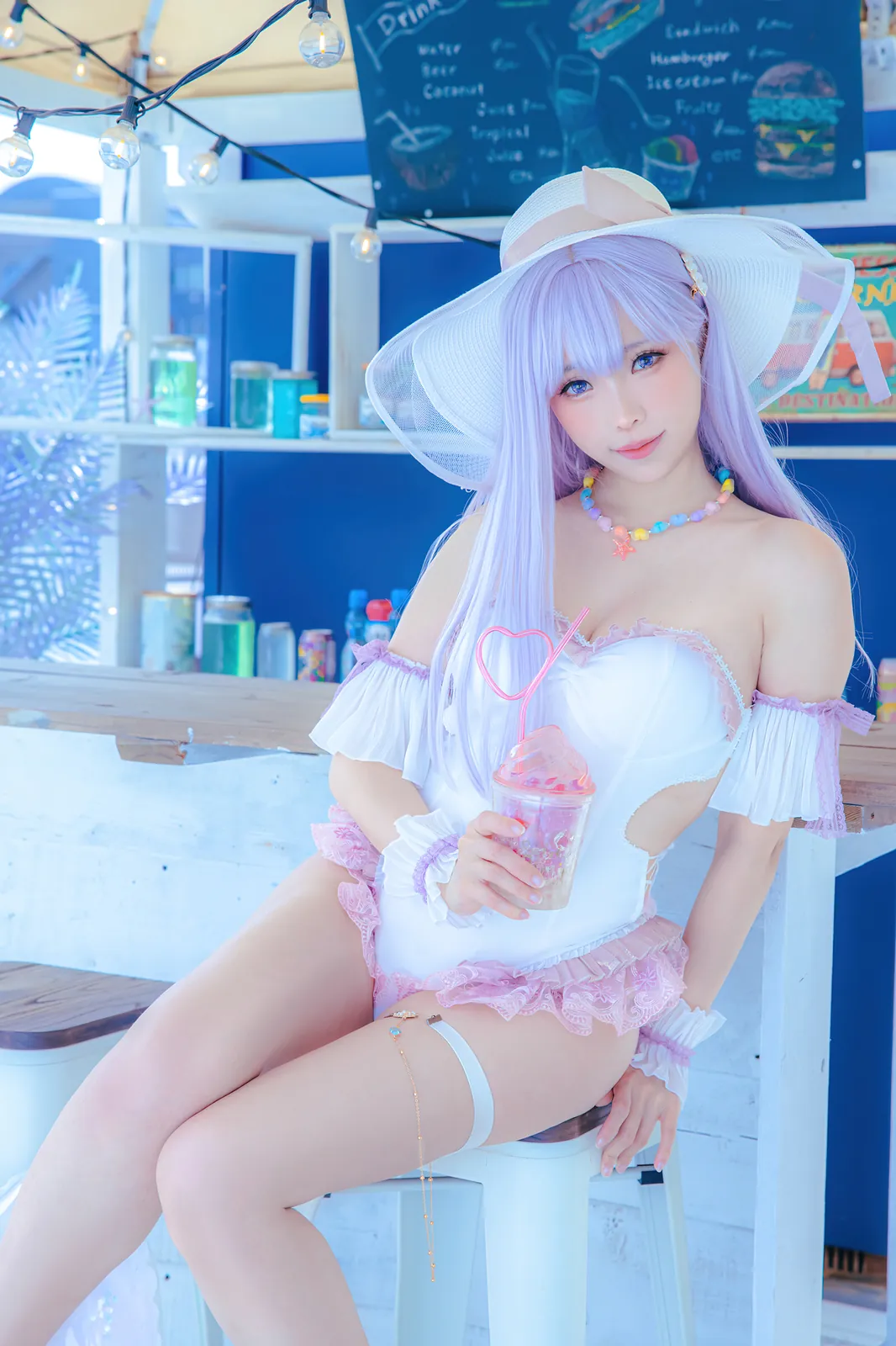 ElyEE子 - 25.May Bunny Plymouth & Plymouth Swimsuit [58P-497MB]