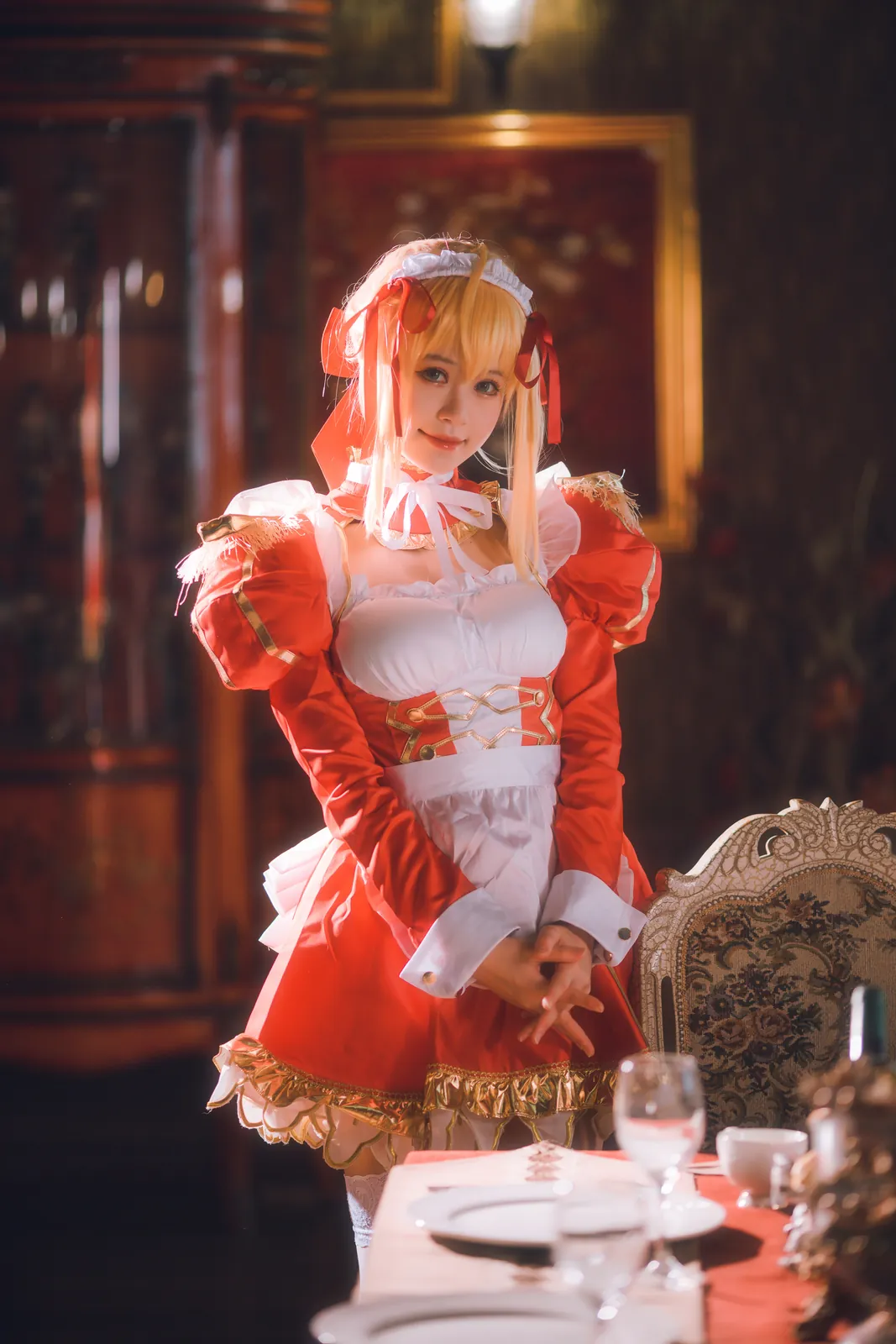 星黛鹿鹿 - 尼禄女仆 [34P-703MB]