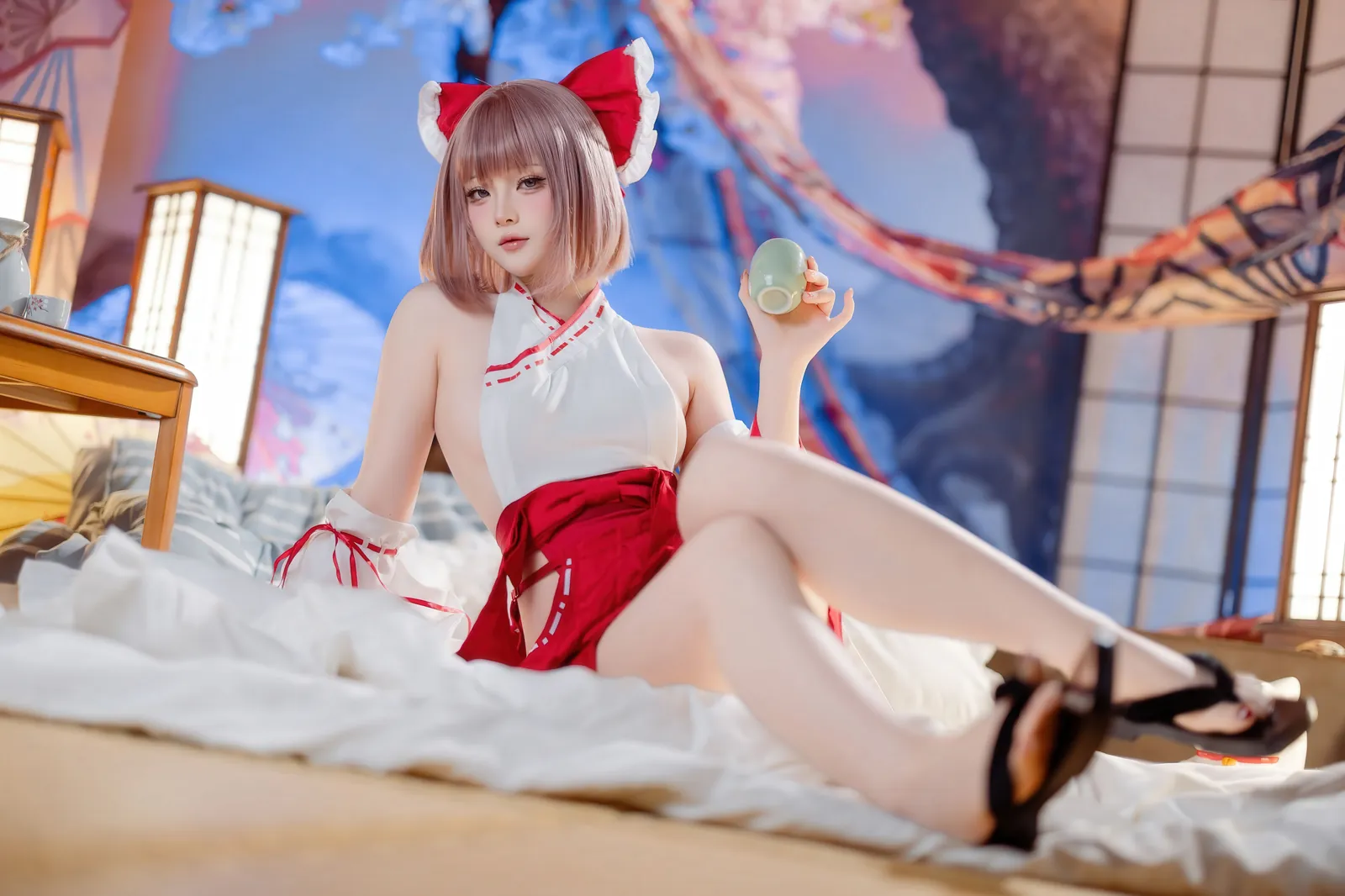 屿鱼 - 兼职巫女 [66P-714MB]