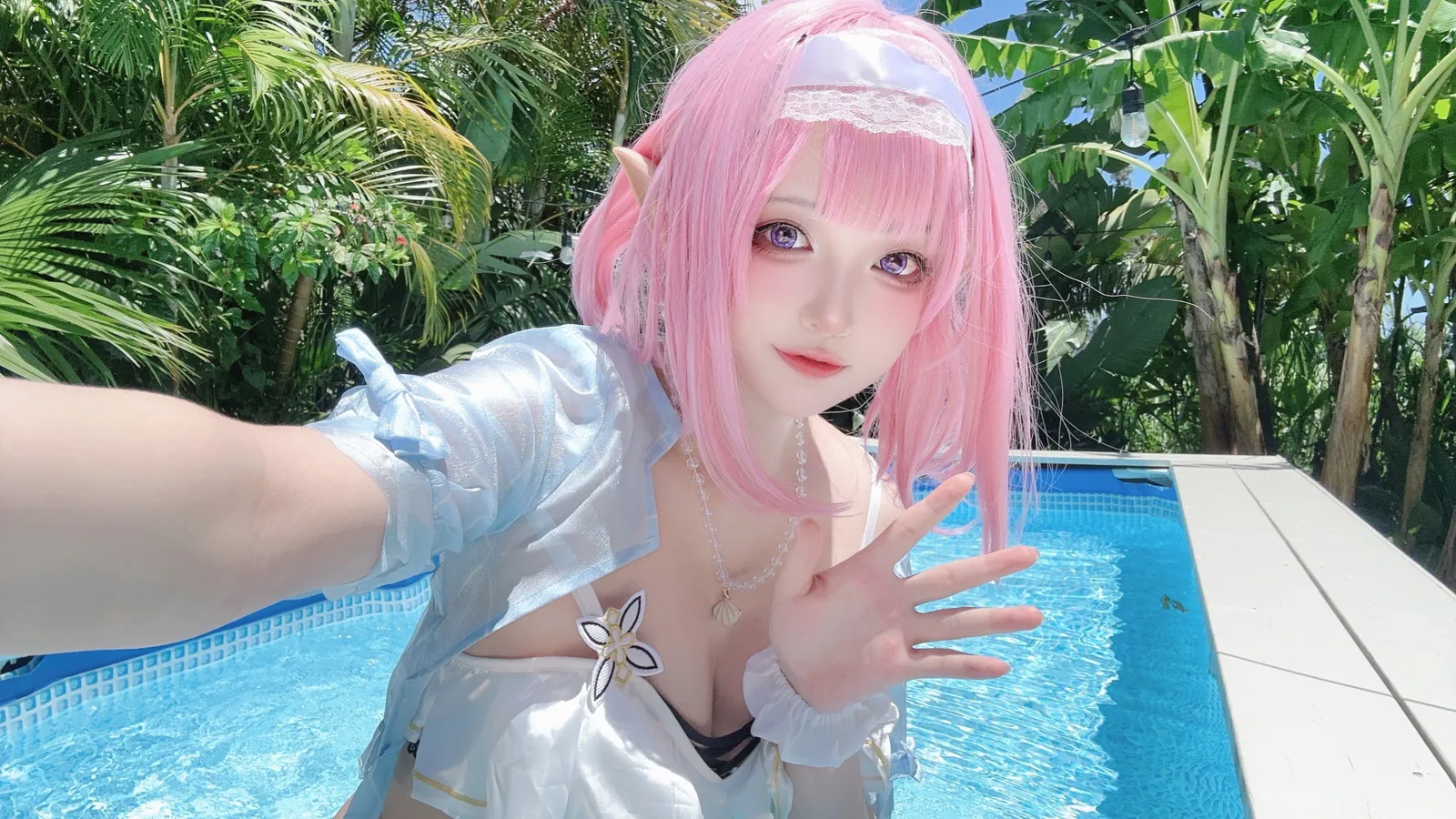 Yuki亭 - 24冲绳夏日自拍册 爱莉希雅 [12P-125MB]