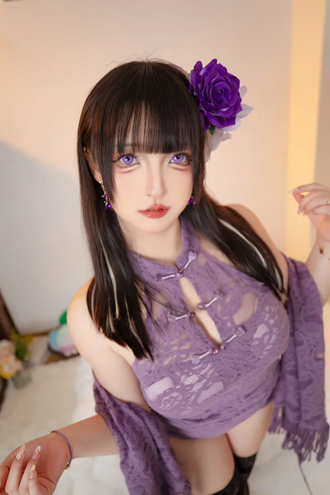 神楽坂真冬 - 紫色心情 [75P2V-498MB]