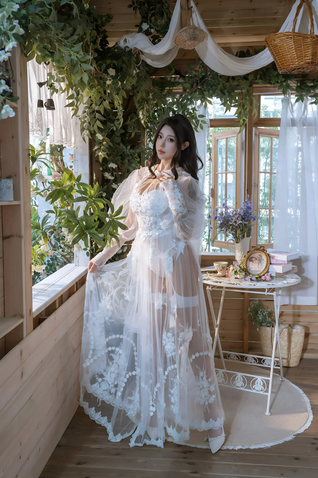 奈汐酱nice - 下午茶 [73P-1015MB]