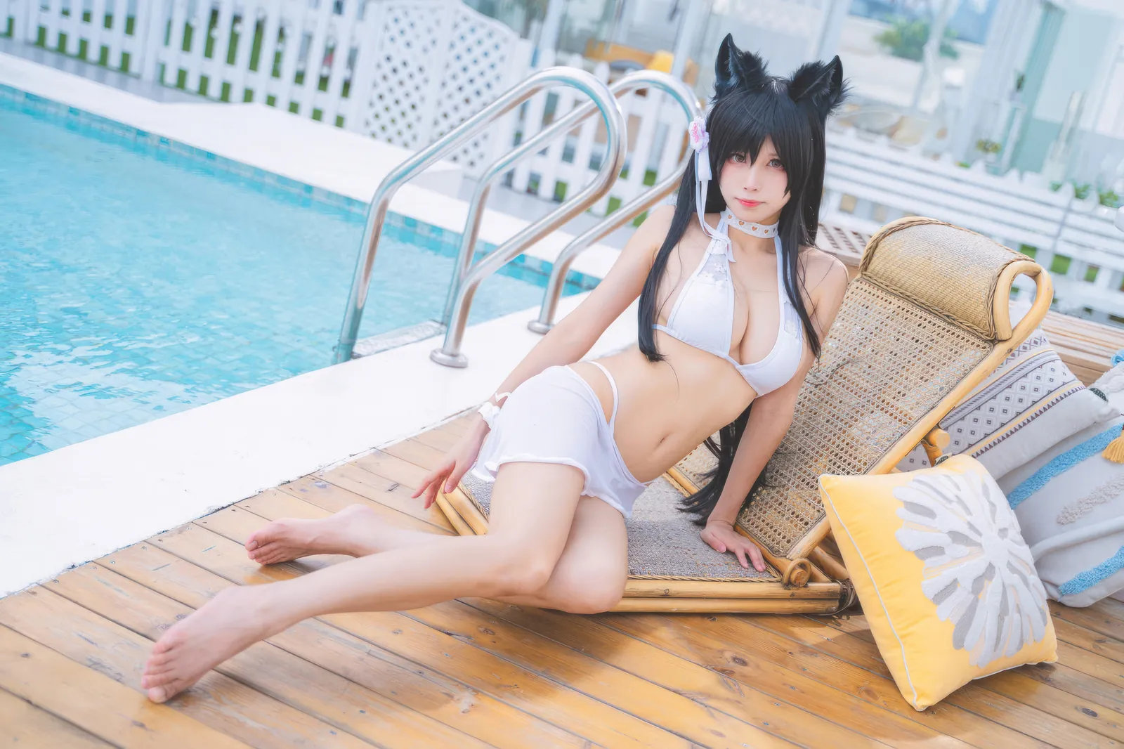 三無人型 - 碧蓝航线 爱宕 泳装 [30P-313MB]