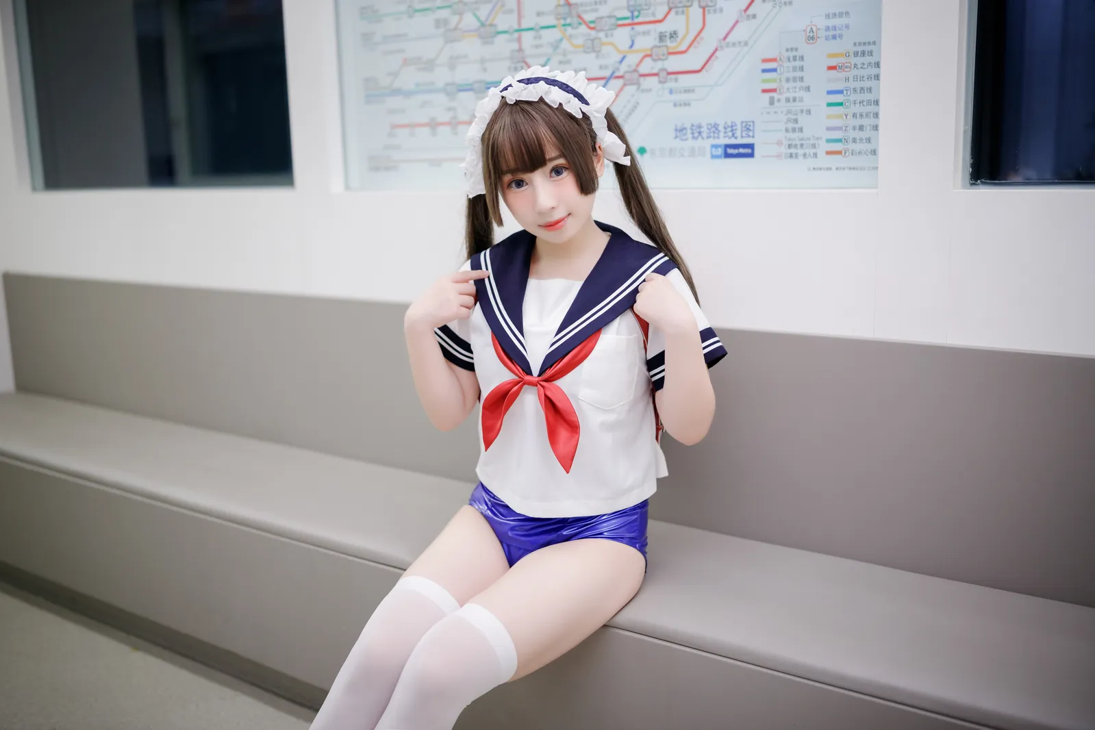 胡桃猫 - 电车痴女 [152P-1.22GB]