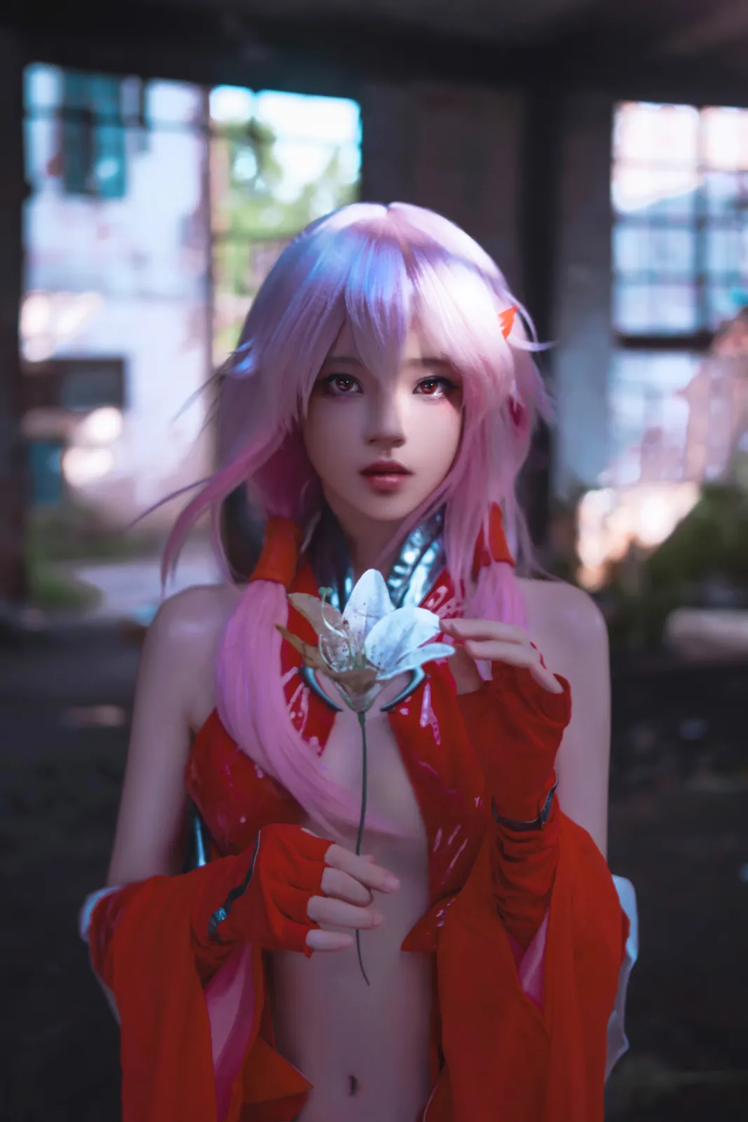 桜桃喵 - 罪恶王冠-楪祈 [48P3V-1.13GB]