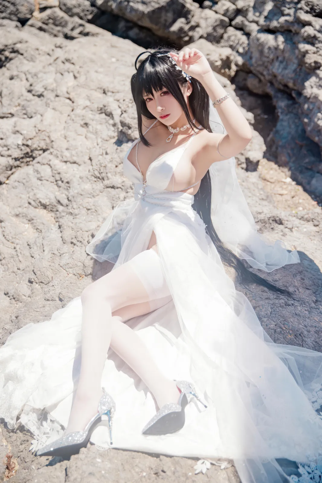 洛璃LoLiSAMA - 碧蓝航线-大凤誓约花嫁 [44P-425MB]