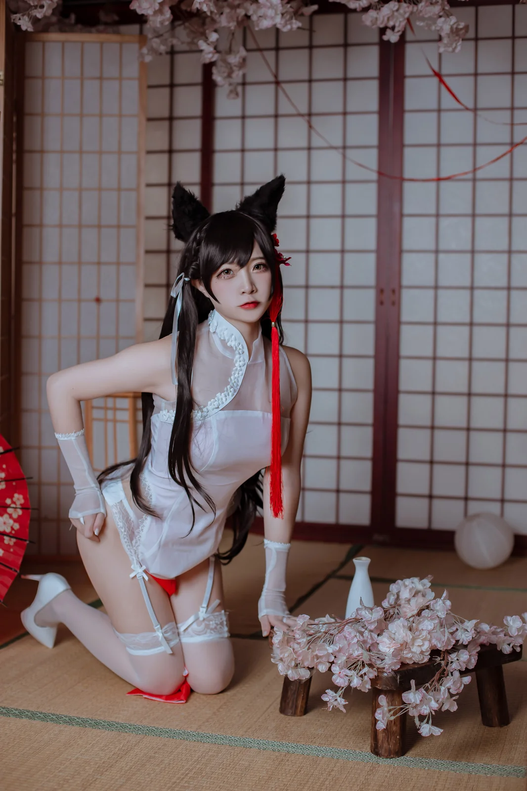 二佐Nisa - 犬之眷 碧蓝航线 爱宕 旗袍 [18P-137MB]