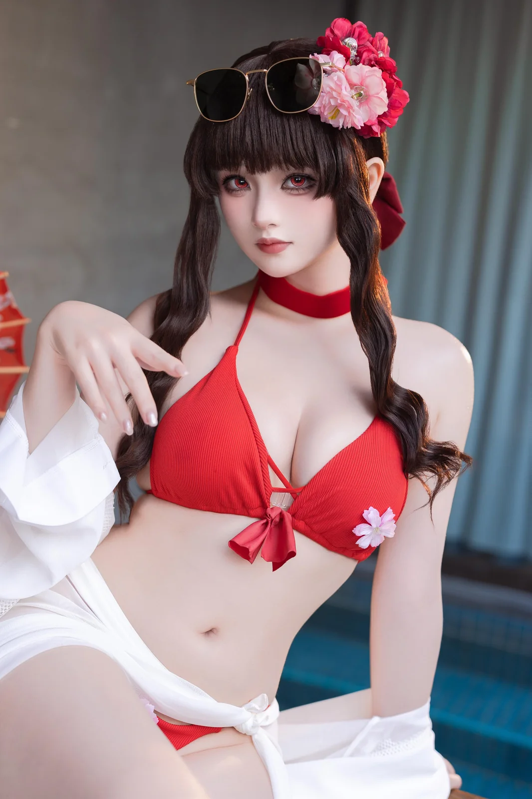 屿鱼 - Sakura 水着 [81P-301MB]