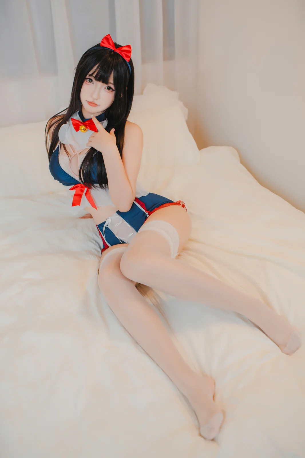 神楽坂真冬 - 白丝猫娘 [75P2V-733MB]