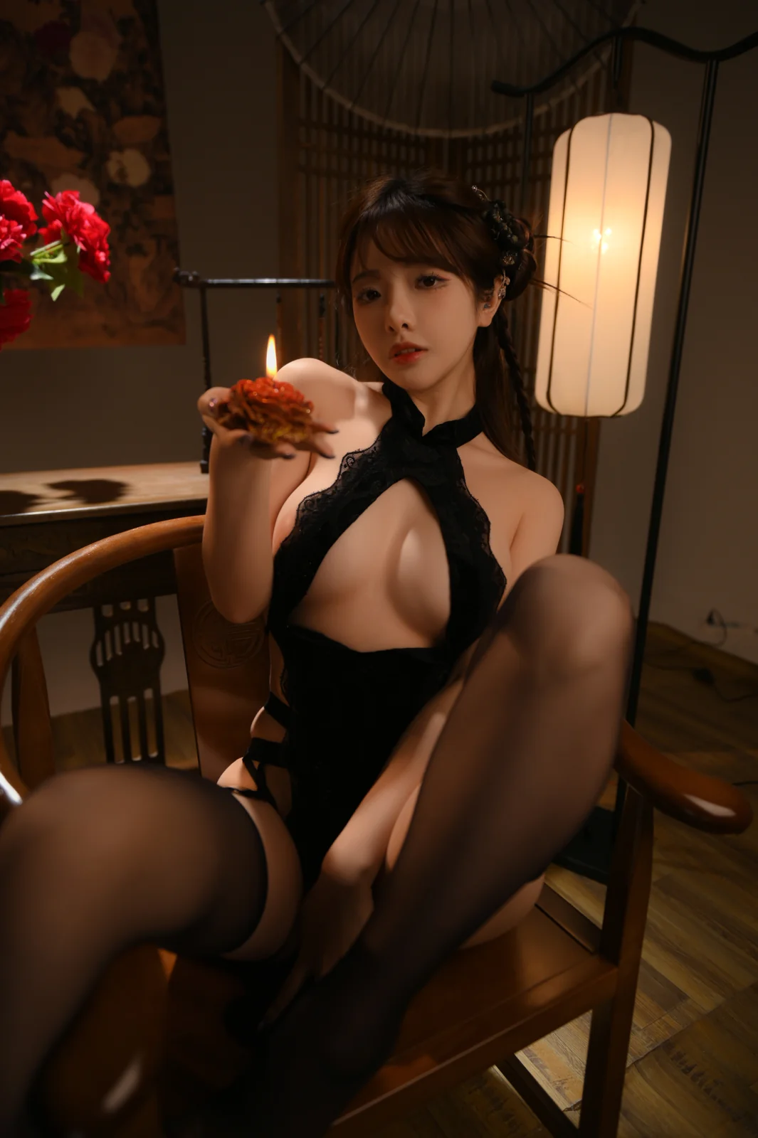 雯妹不讲道理 - 温度 [69P3V-343MB]