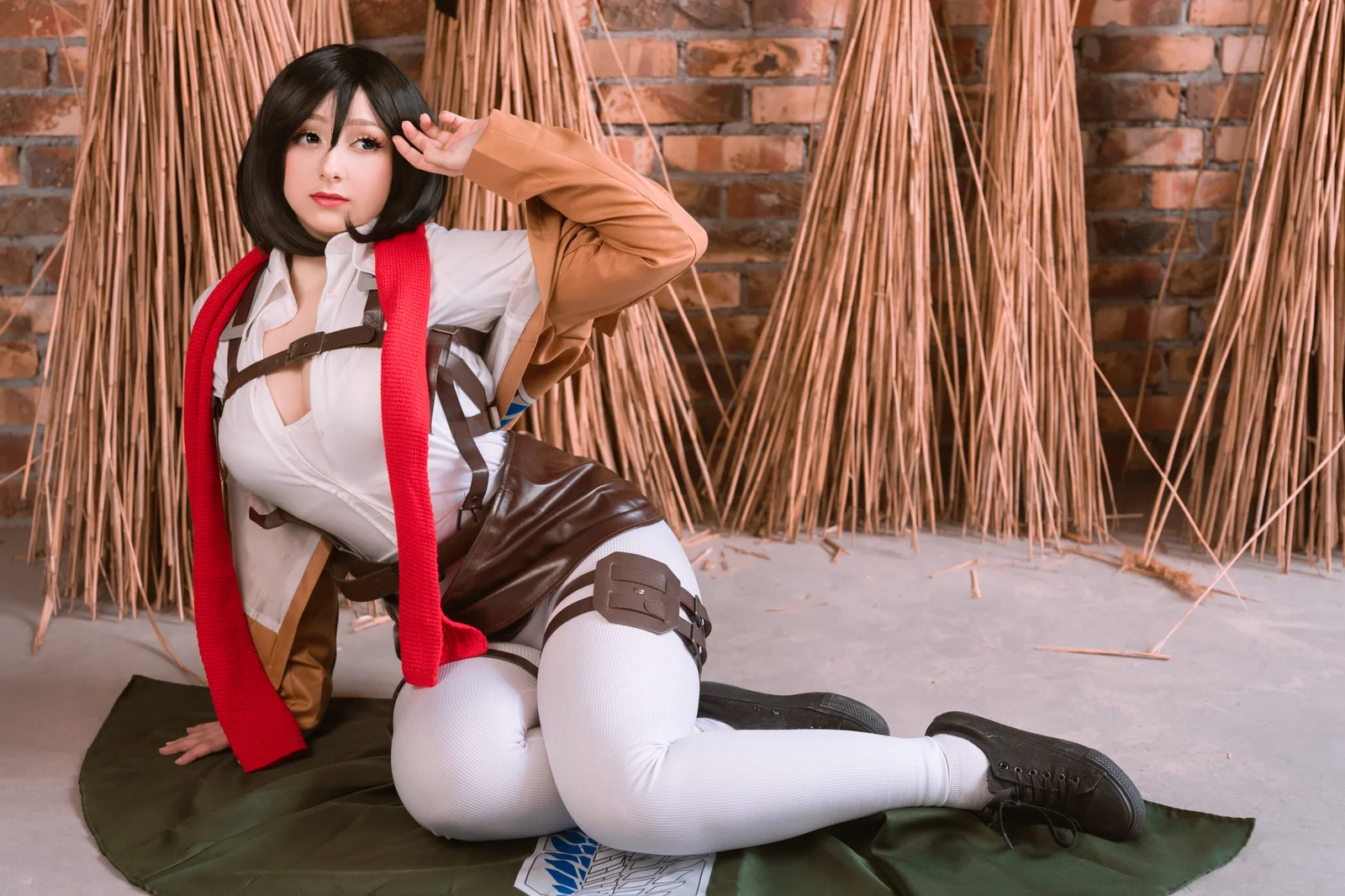 Aluctoria - Mikasa Ackerman [50P-406MB]