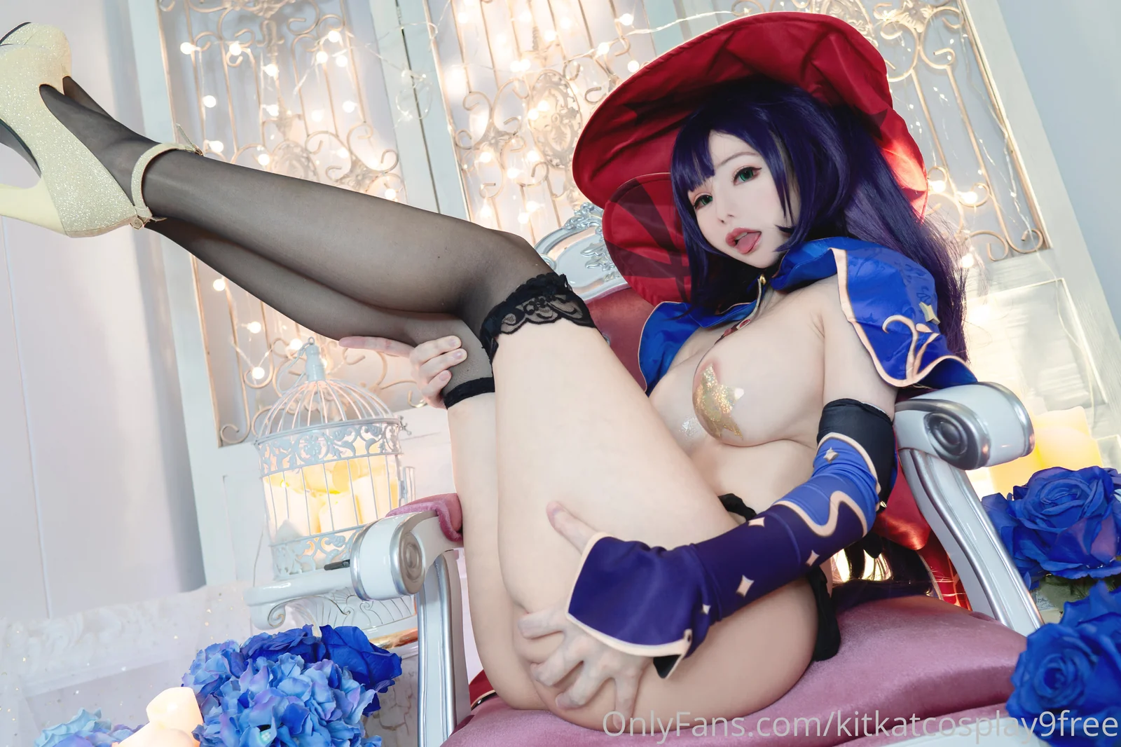 Kitkat Cosplay 9 - Mona Lingerie (Genshin Impact) [25P-79MB]