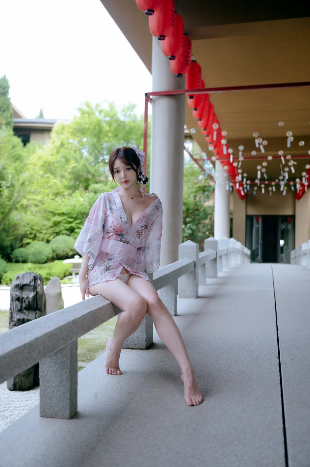 雯妹不讲道理 - 和风庭院 [68P3V-684MB]