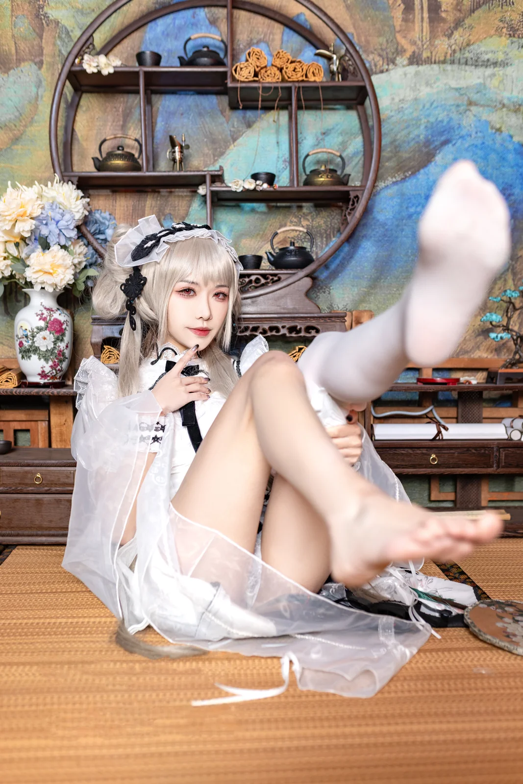 源纱希喵喵喵 - 碧蓝航线 可畏 旗袍 [25P-332MB]