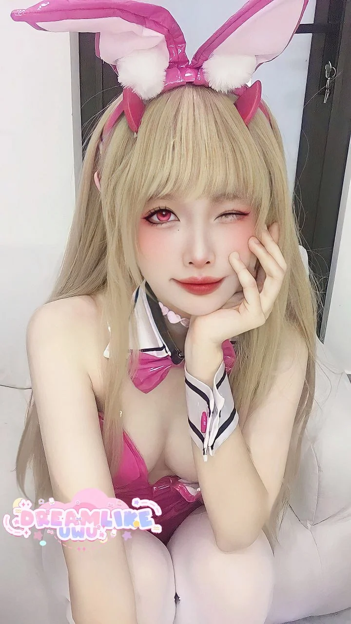 dreamlikeuwu - 毒蛇白丝兔女郎 [35P6V-640MB]