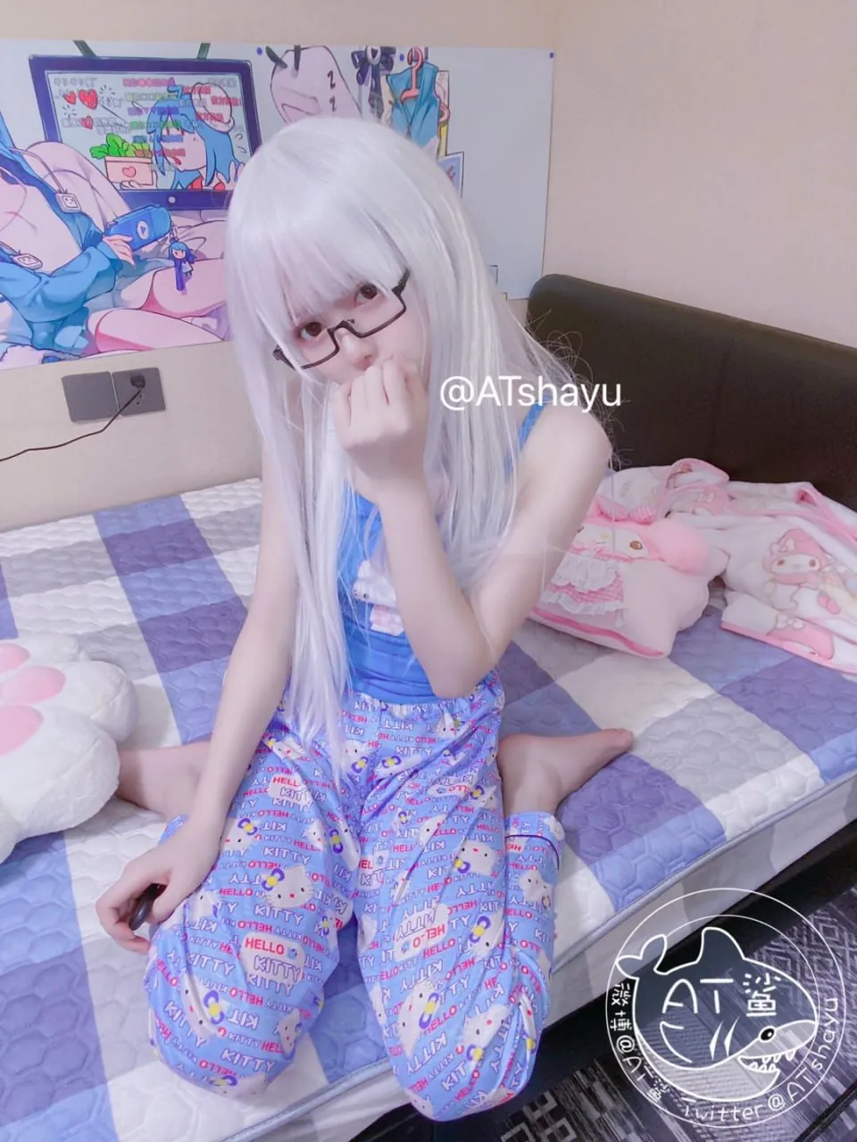 AT鲨 - HelloKitty喵 [60P-137MB]
