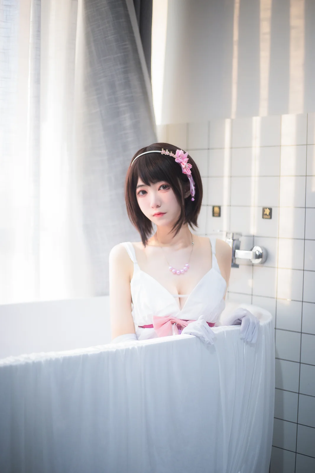 宮本桜(宫本樱樱饼) - 加藤惠浴室 [25P-263MB]