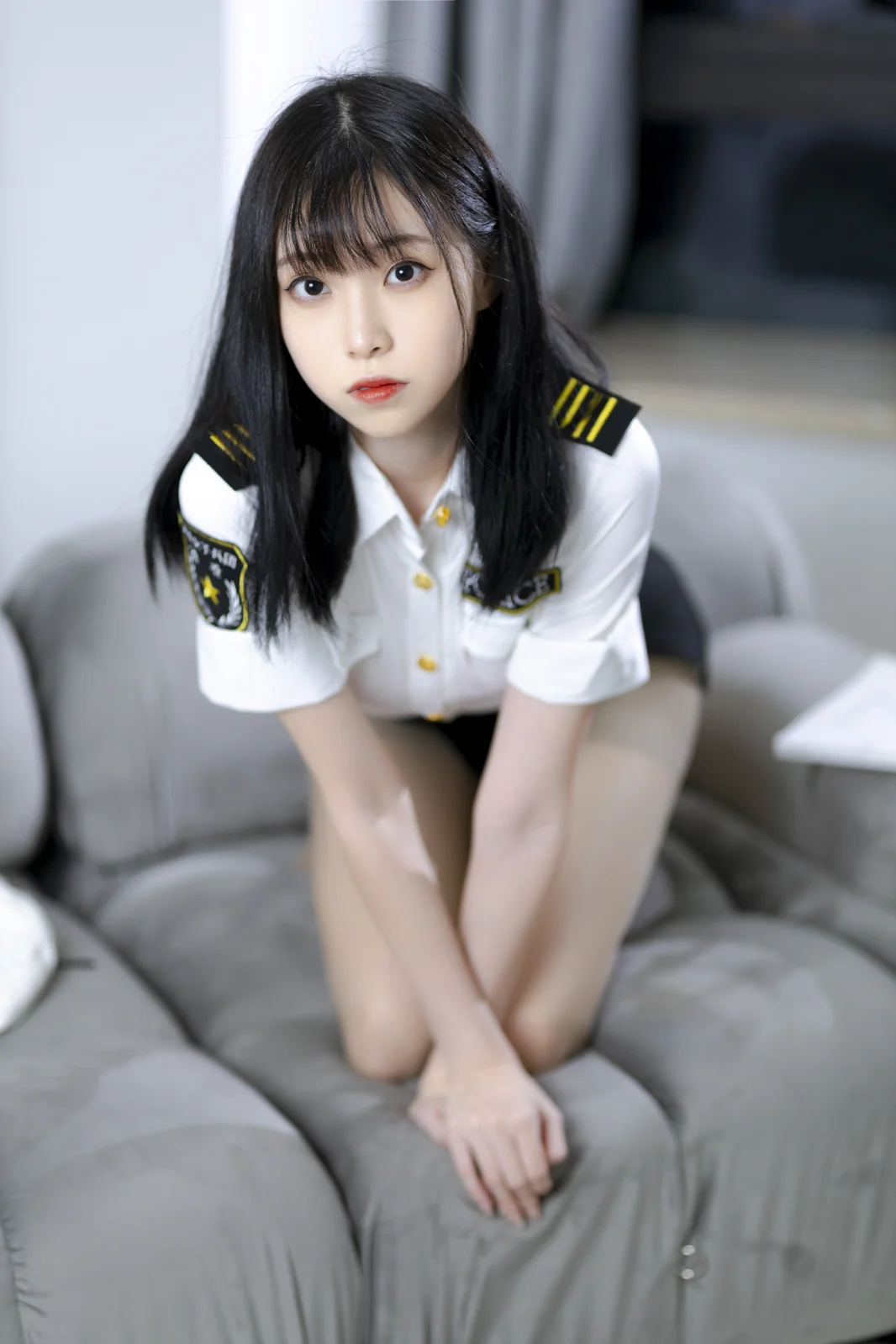 许岚LAN – 灰丝制服 [40P-416MB]