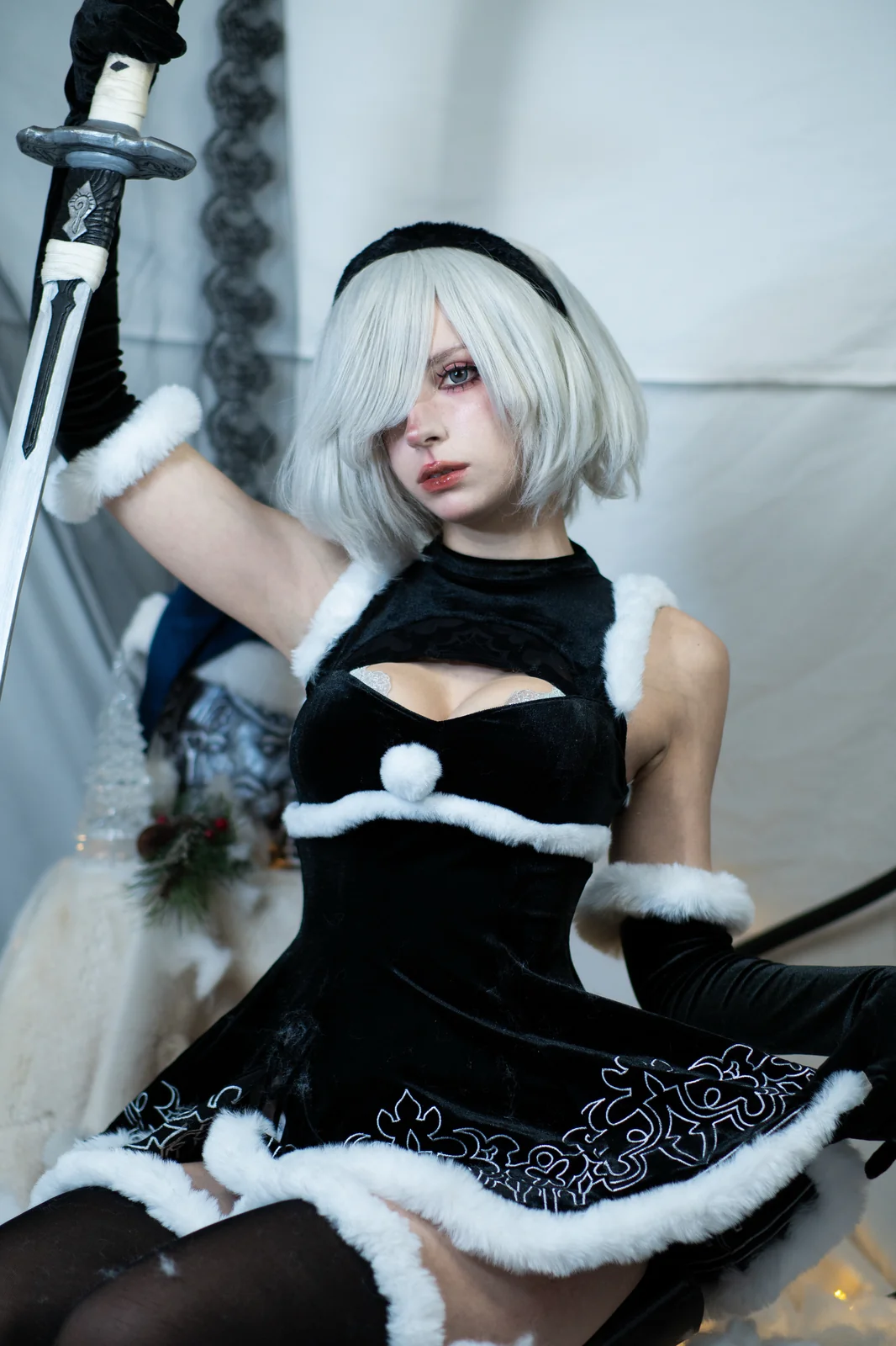Himeecosplay – 2B Xmas [60P-331MB]