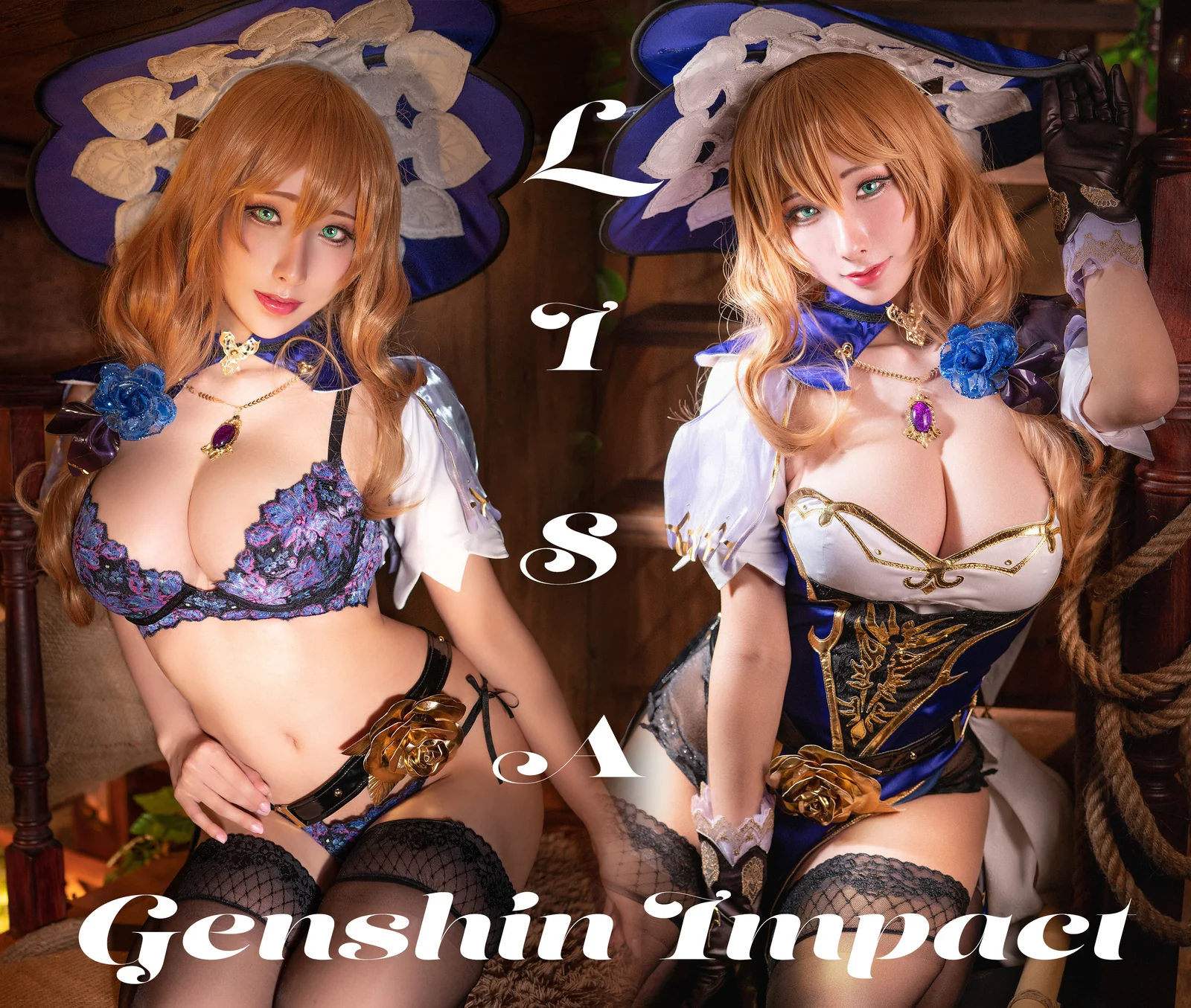 雨波_HaneAme - Lisa (Genshin Impact) [59P-150MB]