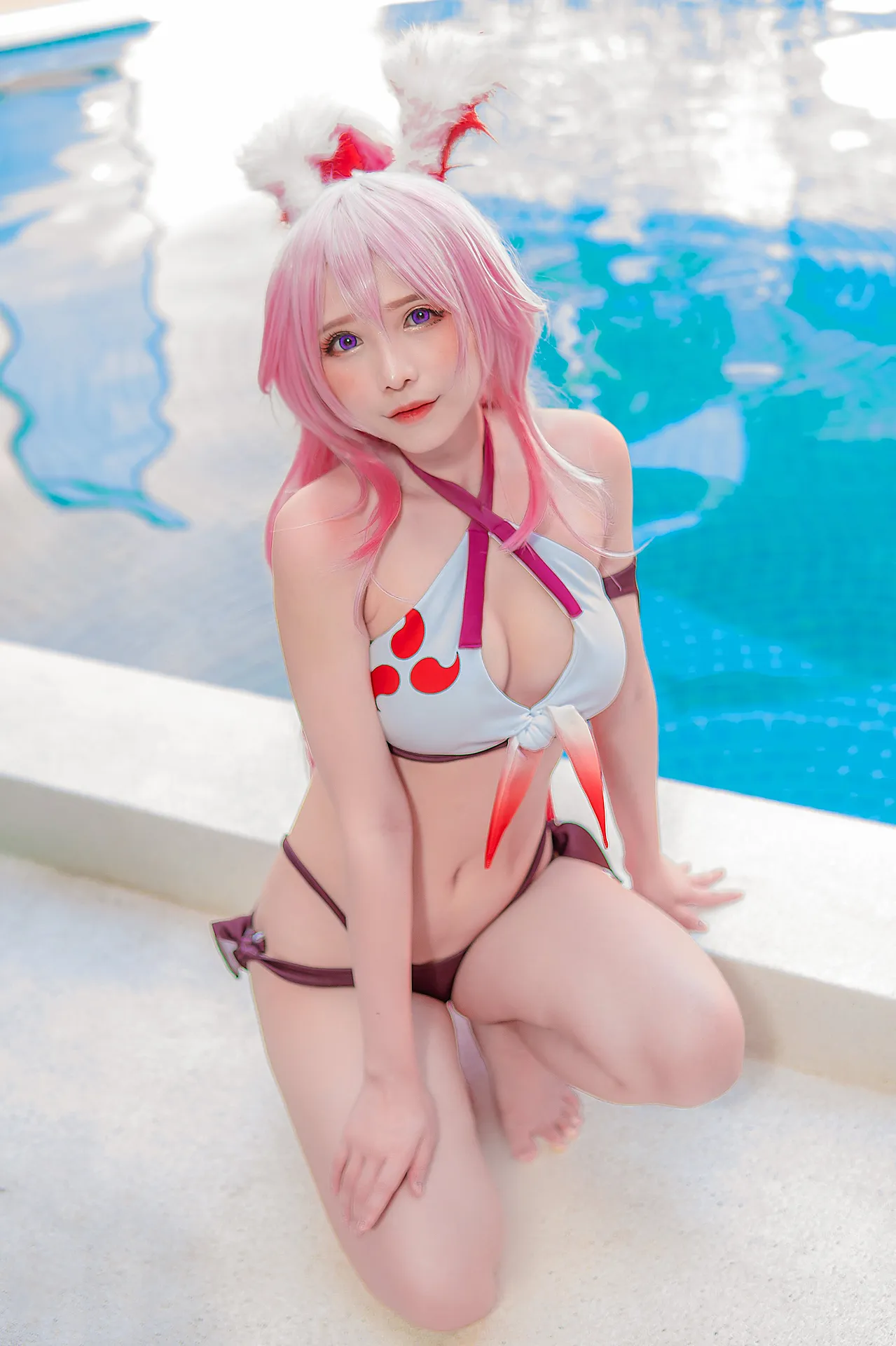 Lightcos - Yae Sakura Bikini [14P-56MB]