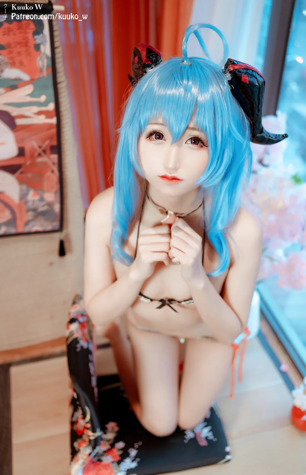 Kuuko W - Ganyu [27P-254MB]
