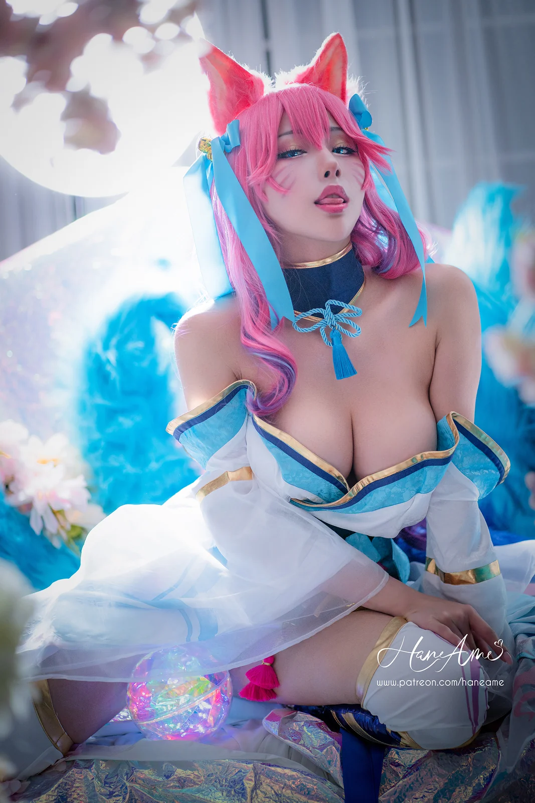 雨波_HaneAme - Spirit Blossom Ahri [21P-80MB]